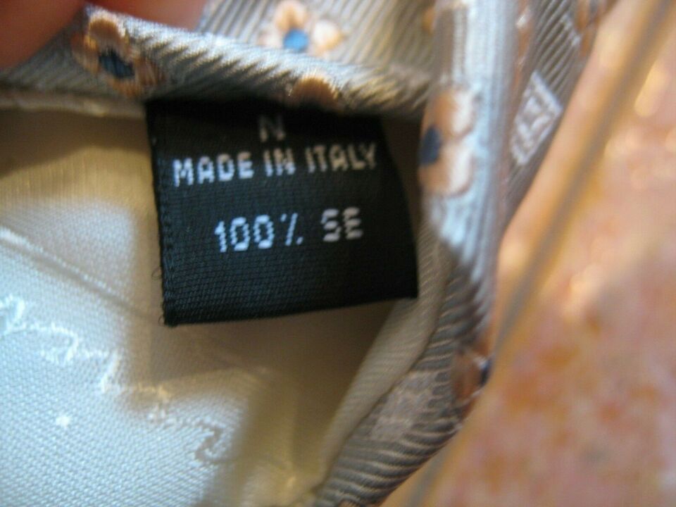Other Nicky Milano hand made 100% woven silk tie 3" wide NWOT Size ONE SIZE - 5 Thumbnail