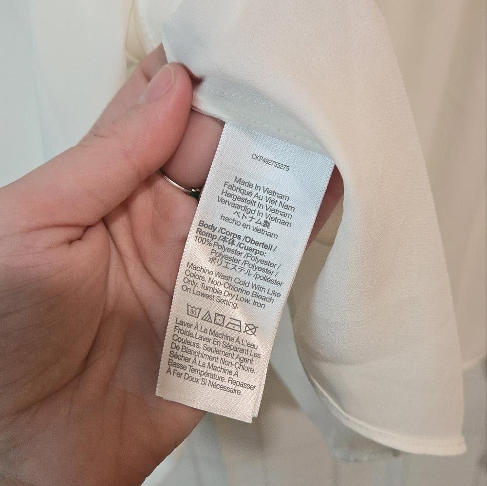 Madewell Madewell Long-Sleeve Tie-Neck Top Size S / US 4 / IT 40 - 8 Thumbnail