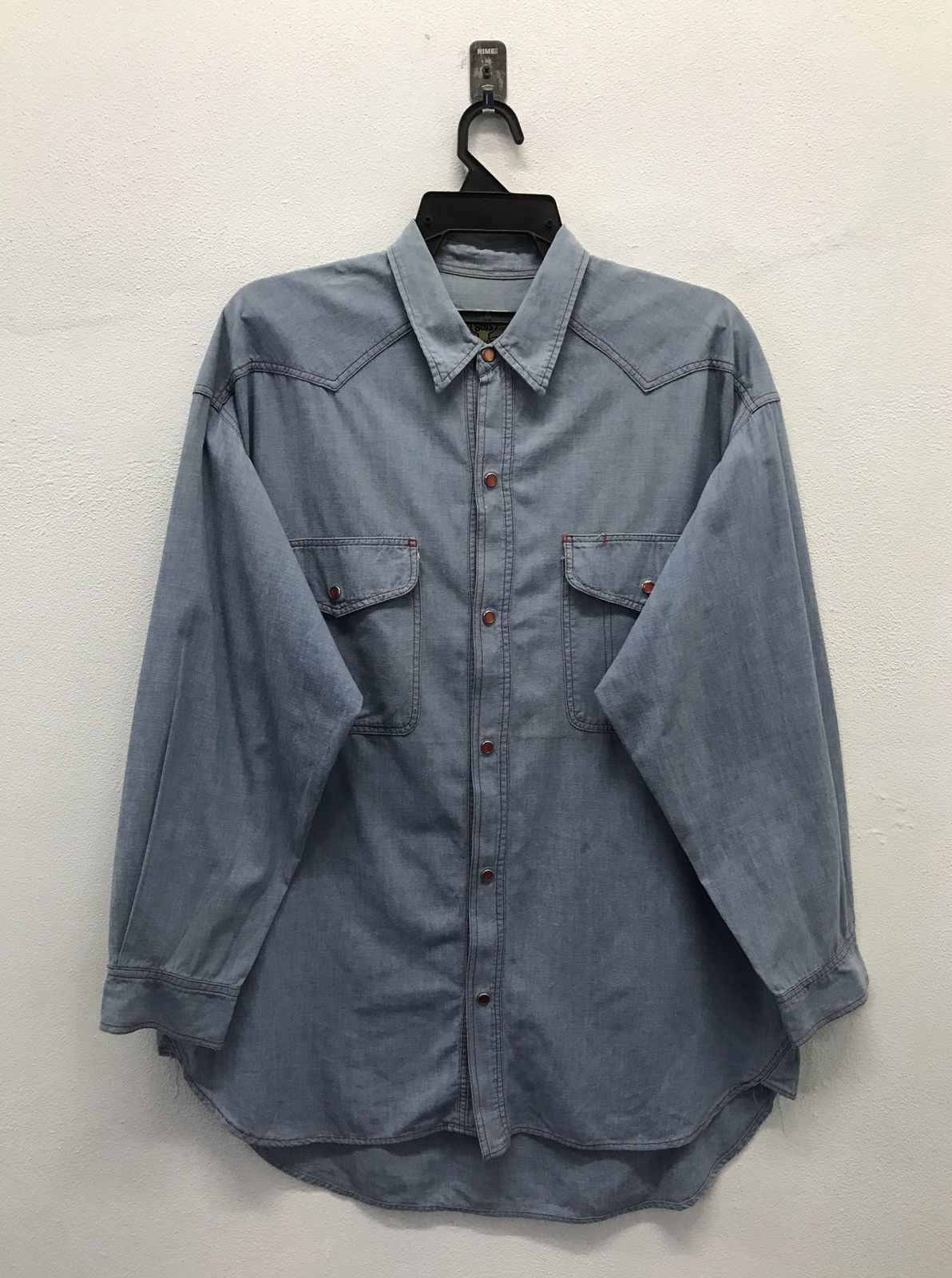 Hysteric Glamour Vintage Boys Hysteric Glamour Long Sleeve Shirt Button Up Size US L / EU 52-54 / 3 - 1 Thumbnail