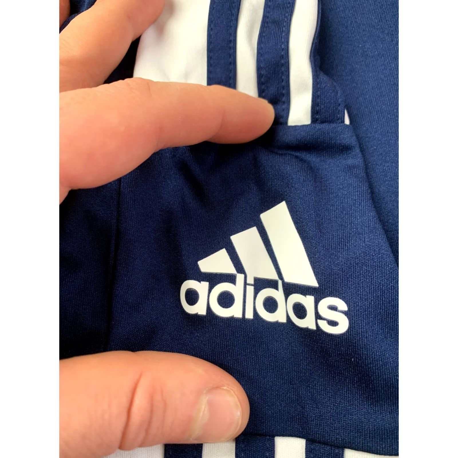 Adidas Adidas Performance AEROREADY Football Shirt Jersey 2023 Mens XL Navy Blue White Size US XL / EU 56 / 4 - 4 Thumbnail