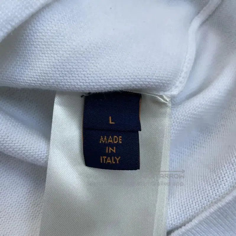 Louis Vuitton Louis Vuitton Summer White Cotton Knit T-shirt . Size US L / EU 52-54 / 3 - 5 Thumbnail