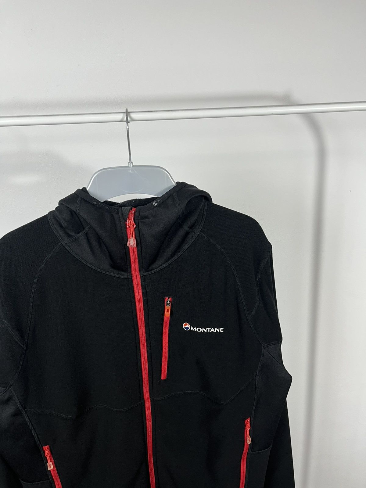 Montane Montane Polartec Black Softshell Hoodie Jacket Size L Size US L / EU 52-54 / 3 - 4 Thumbnail