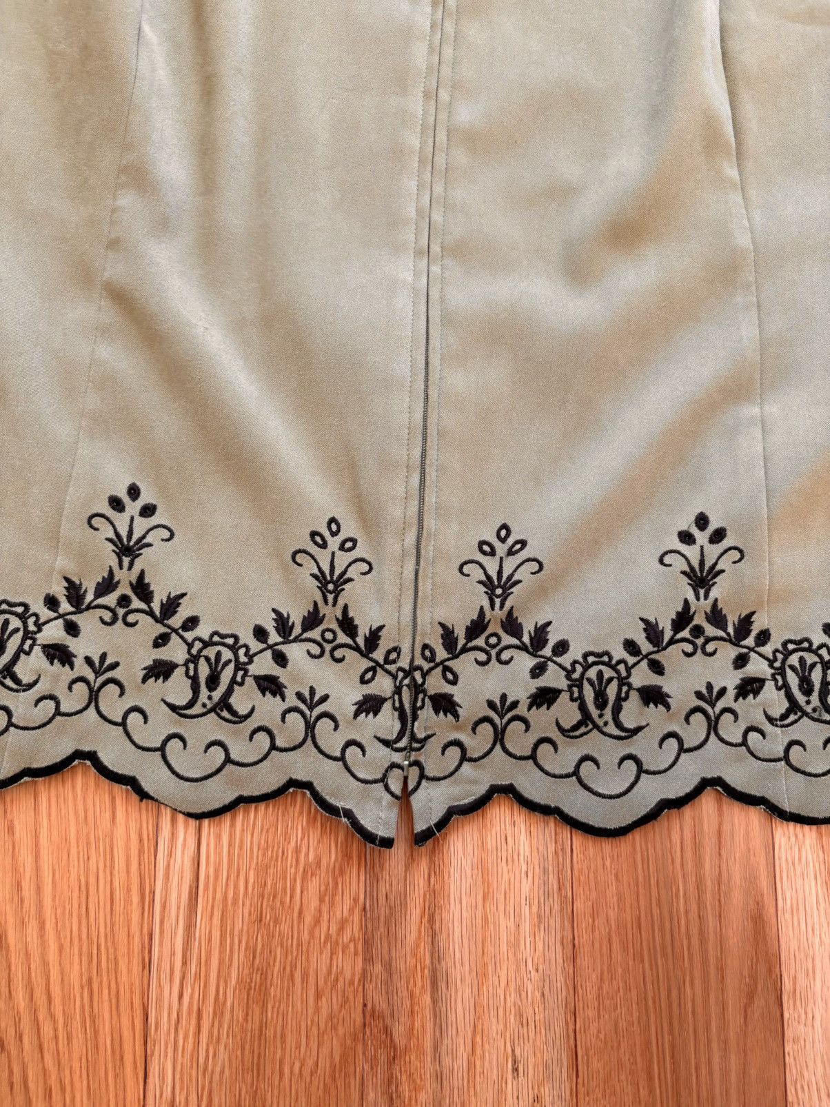 Other Studio I Vintage 90s Sage Green Paisley Floral Jacket L Size US L / EU 52-54 / 3 - 6 Thumbnail