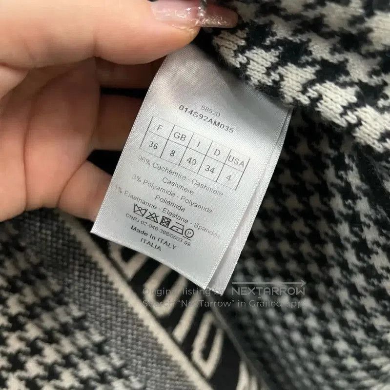 Dior Dior Gray Cotton Long Sleeve Hoodie . Size XXS / US 00 / IT 34 - 5 Thumbnail