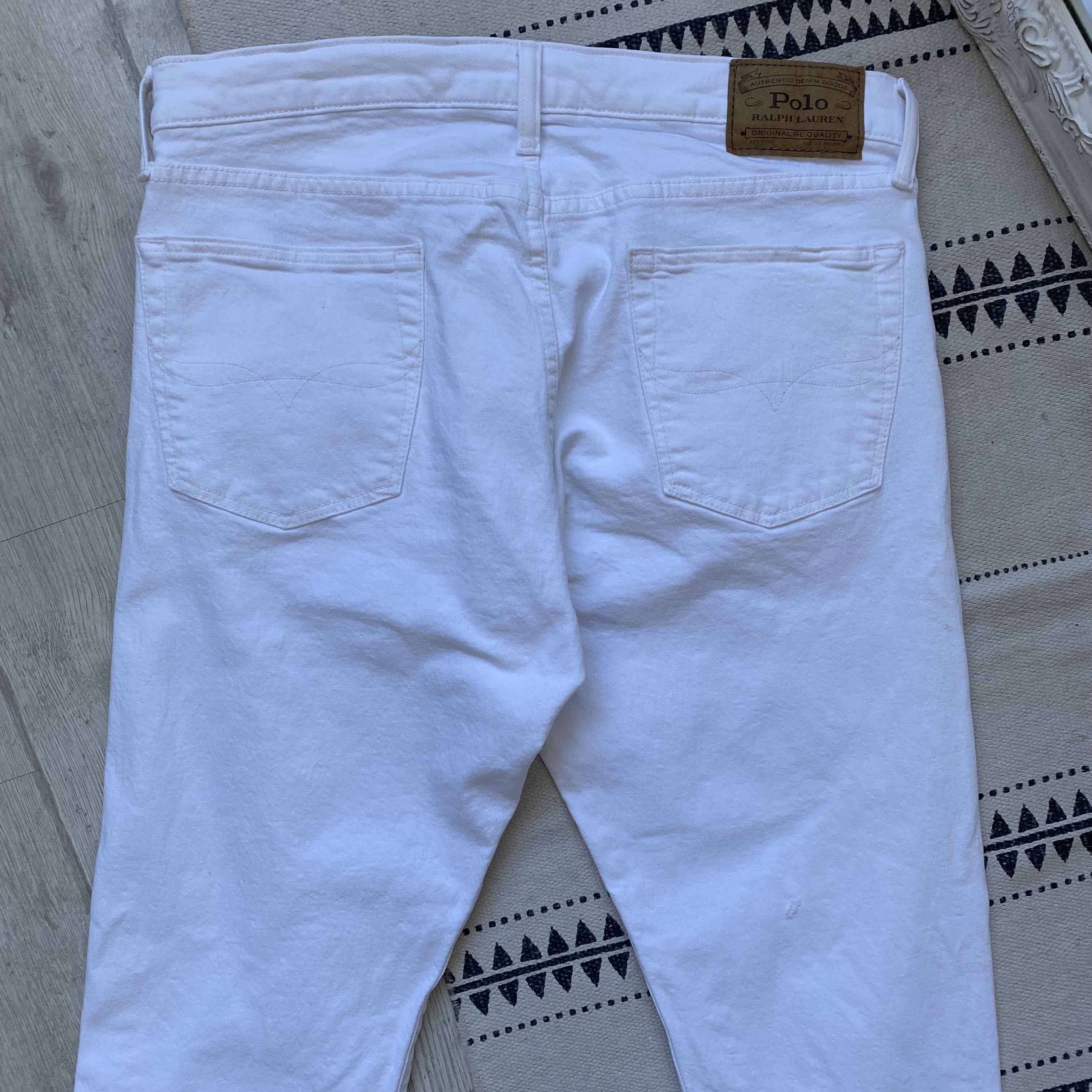RRL Ralph Lauren Polo Ralph Lauren Slim Straight Jeans luxury Denim pants Size US 32 / EU 48 - 11 Thumbnail