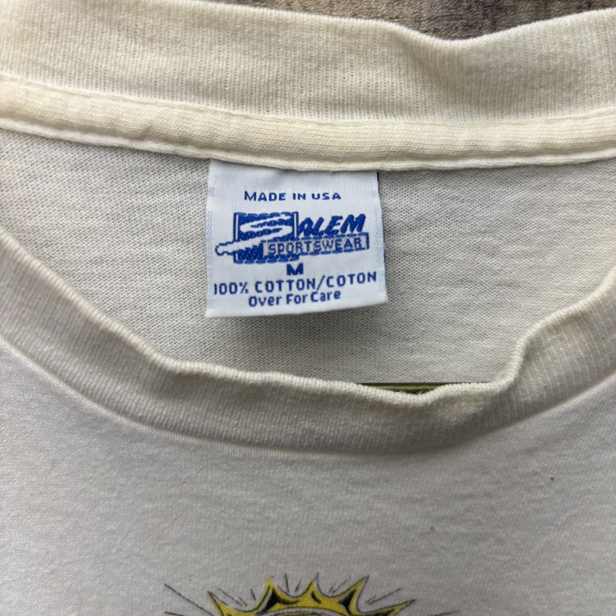 Salem Sportswear Vintage 1990s Salem Chicago Bulls Caricature Shirt Size US M / EU 48-50 / 2 - 6 Thumbnail