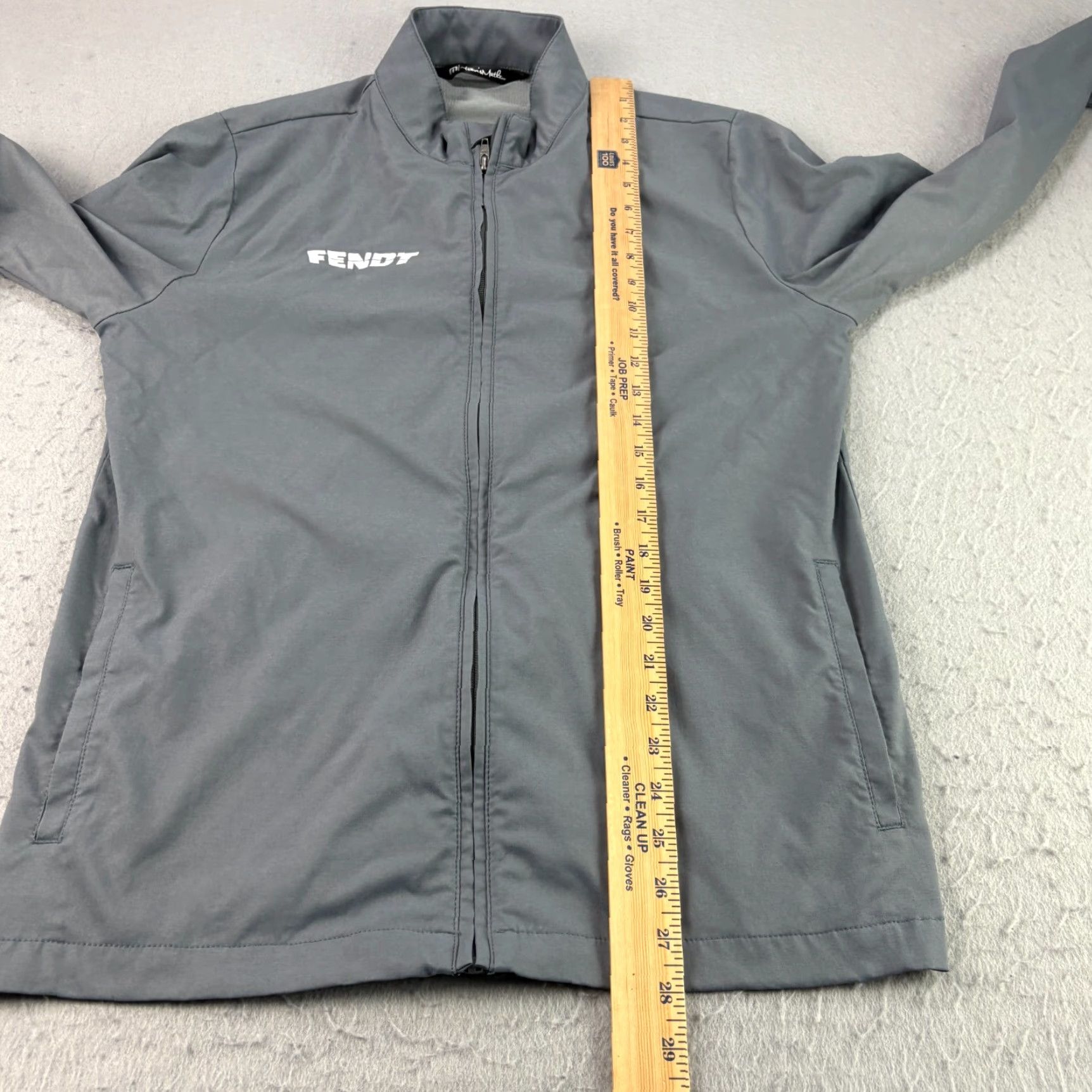 TravisMathew Travis Mathew Jacket Men M Gray Surfside Full Zip Golf Performance Wicking Size US M / EU 48-50 / 2 - 6 Thumbnail