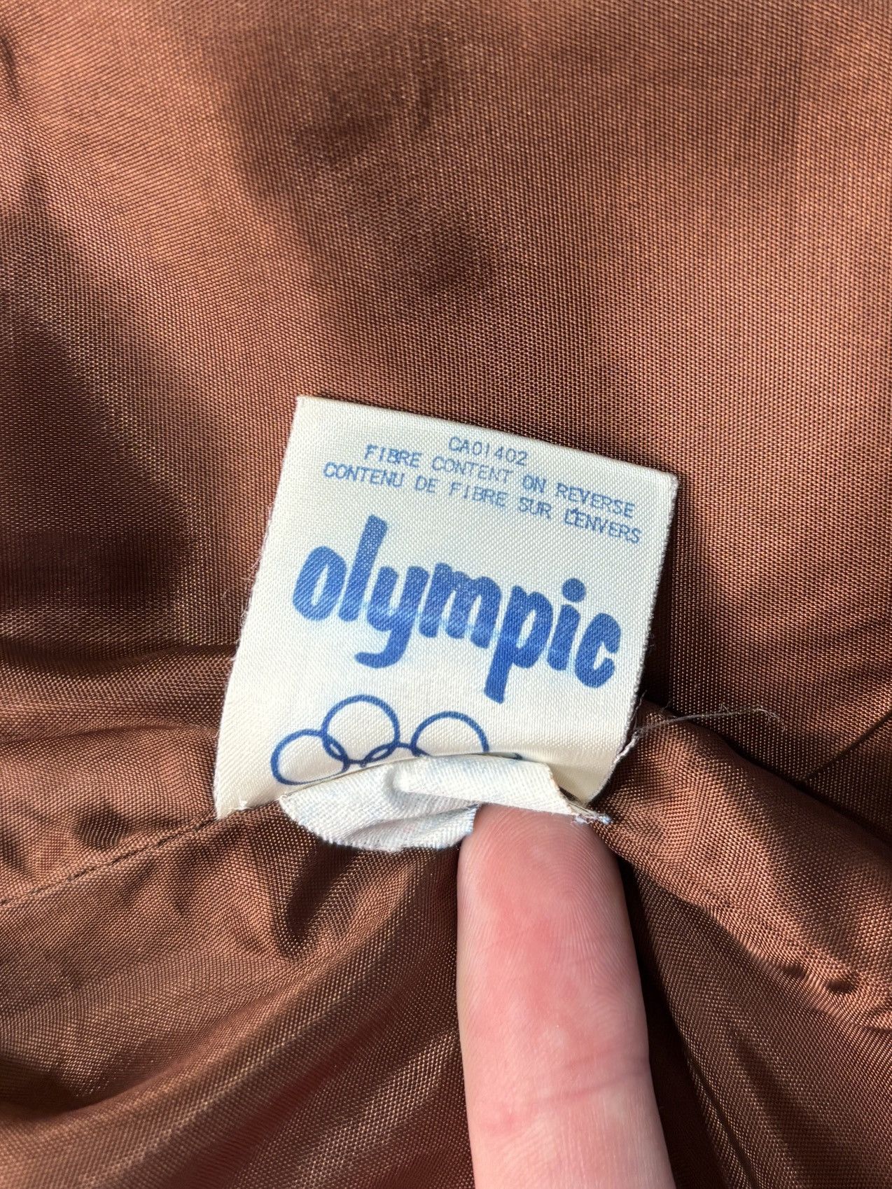 Vintage 70s Vintage Leather Jacket Belted Cropped Red Olympic Womens Size XXL / US 16-18 / IT 52-54 - 6 Thumbnail