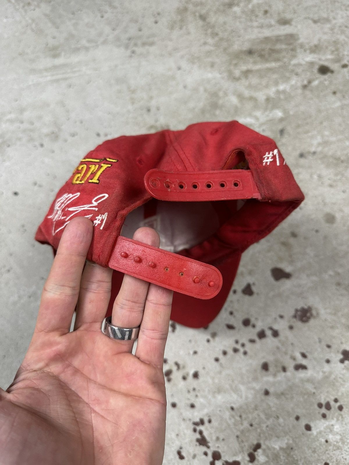 Ferrari × Vintage Vintage 90s Ferrari Dekra Schumacher Racing Hat Size ONE SIZE - 5 Thumbnail