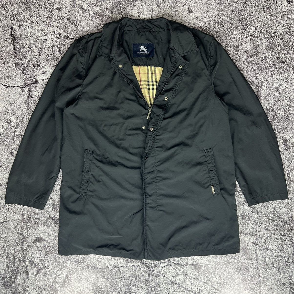 image of Vintage Burberry London Jacket Size 56 in Black, Men's