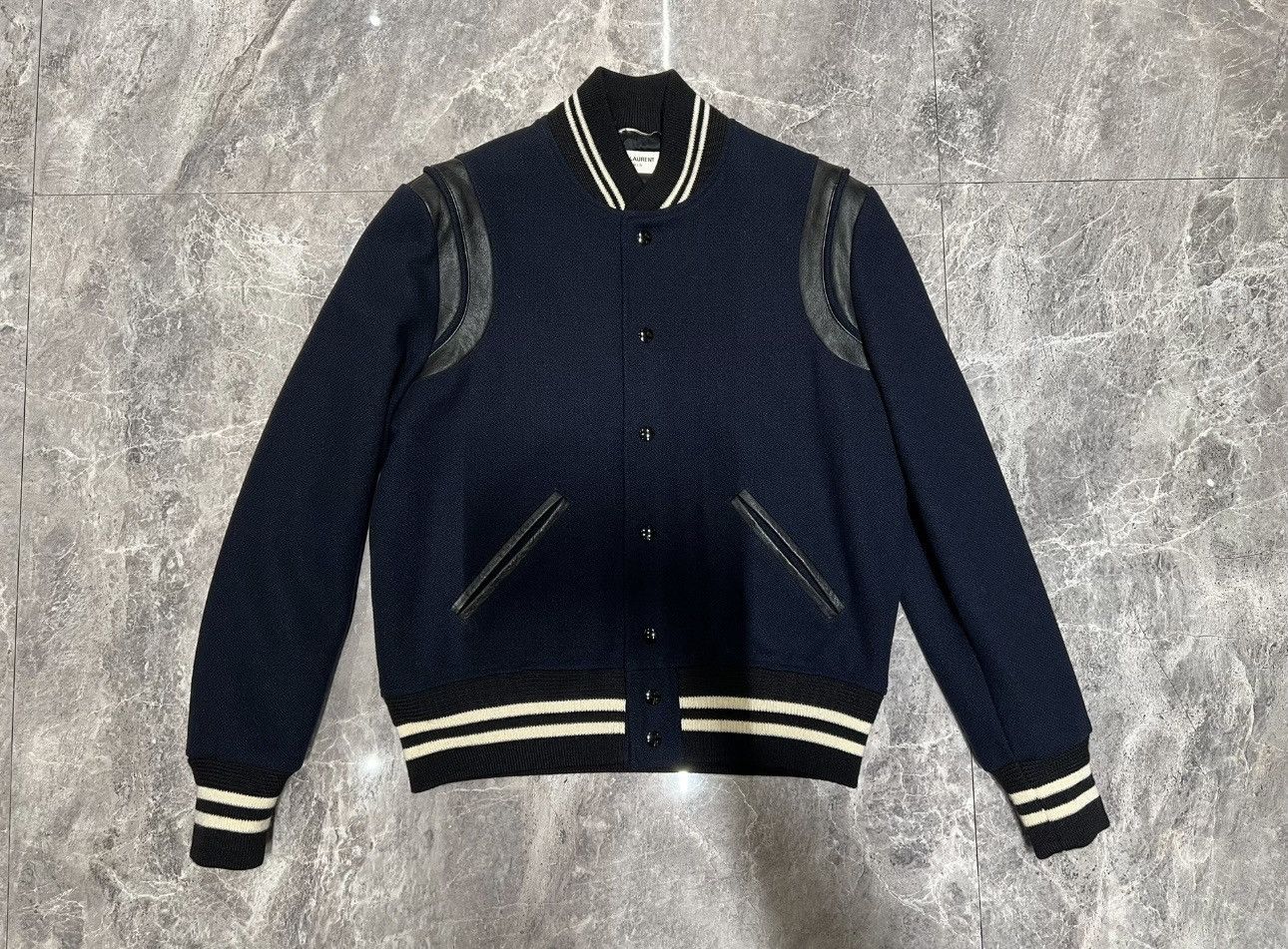 Saint Laurent Paris Saint Laurent baseball jacket 2014 Size US S / EU 44-46 / 1 - 1 Thumbnail