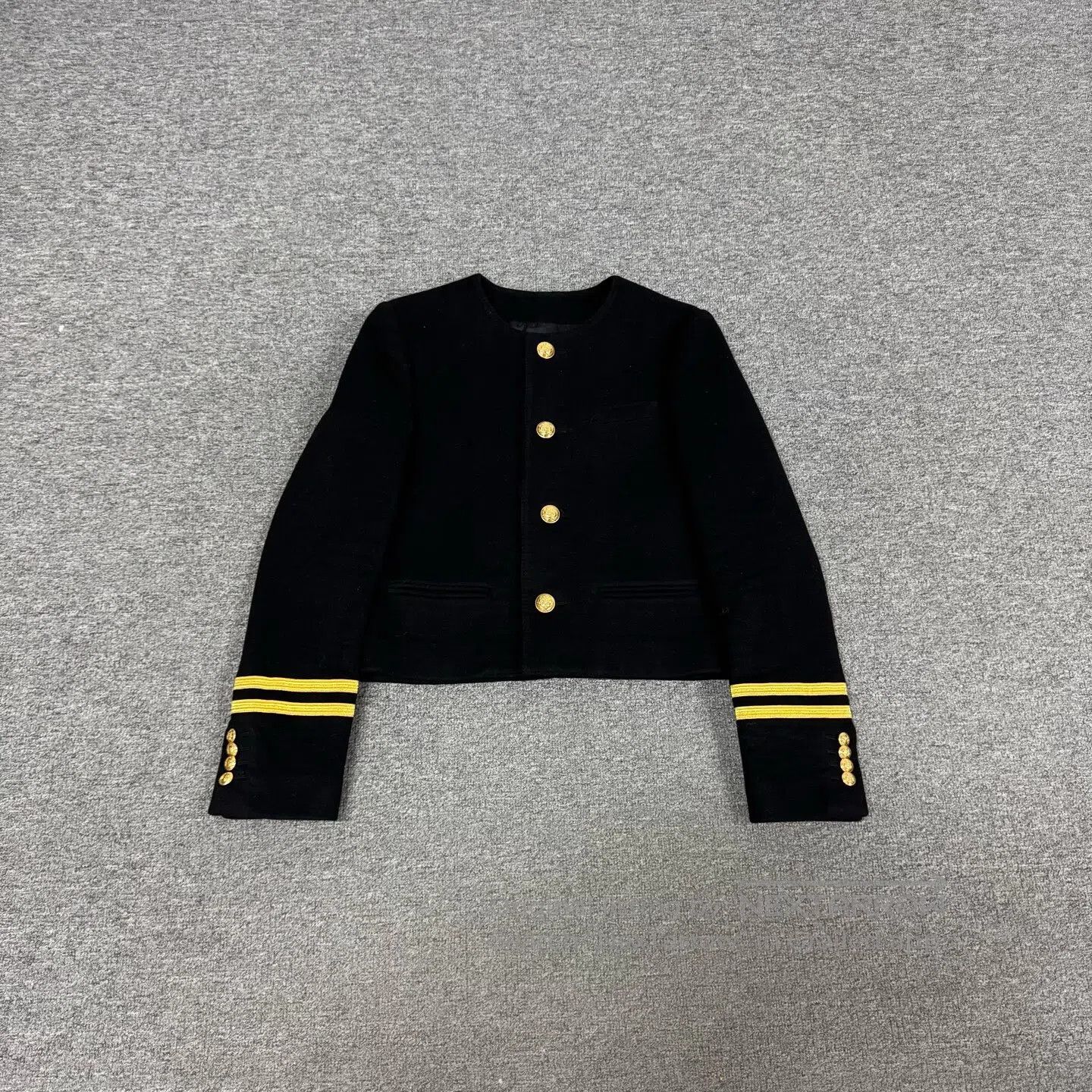 Celine CELINE SIZE 34 Carriage gold buckle Karlson jacket| Size S / US 4 / IT 40 - 1 Thumbnail