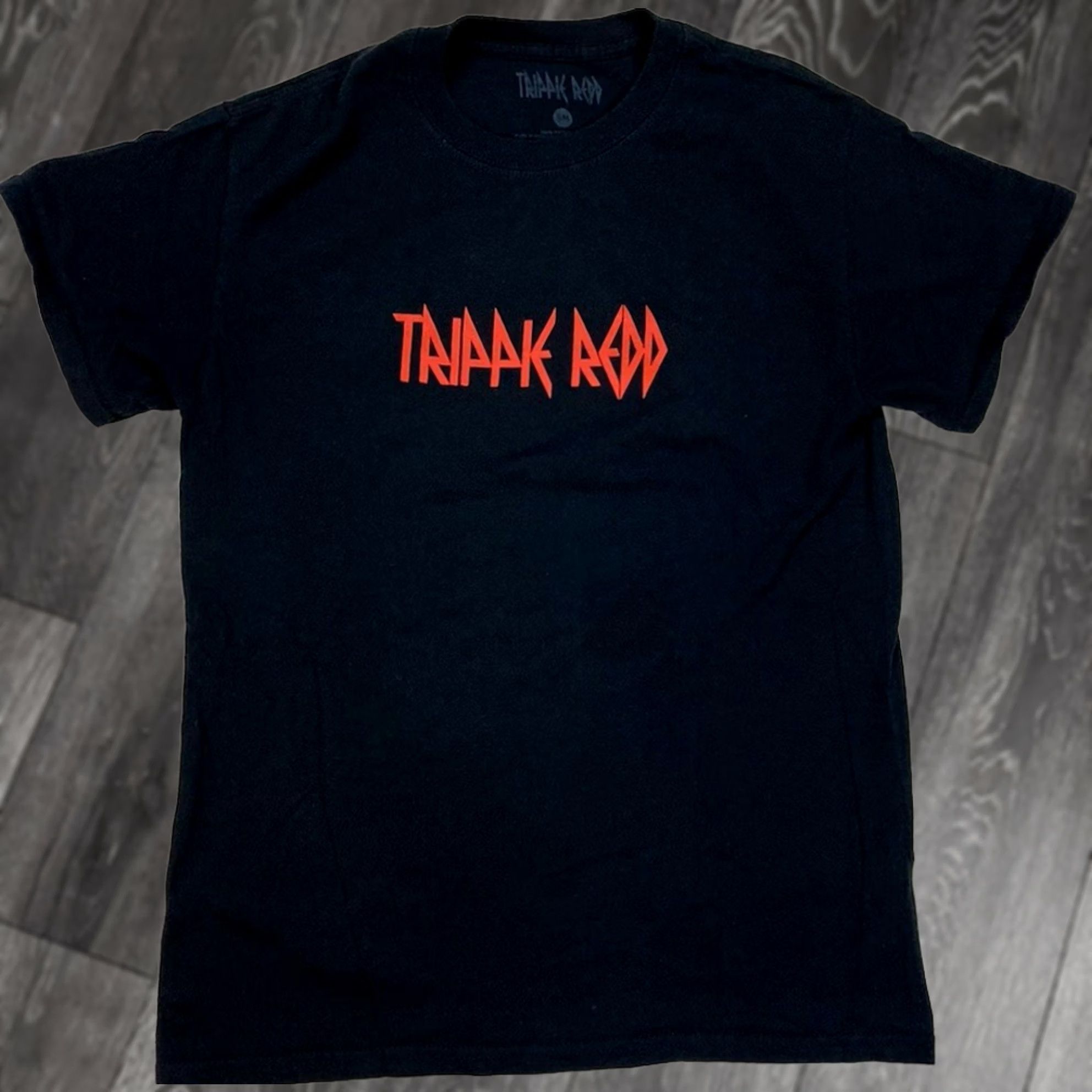 Vintage Trippie Redd T-Shirt Women Small Black Short Sleeve Music Crew Neck Pullover Cotton Casual Street Graphic Shirt Size S / US 4 / IT 40 - 1 Thumbnail