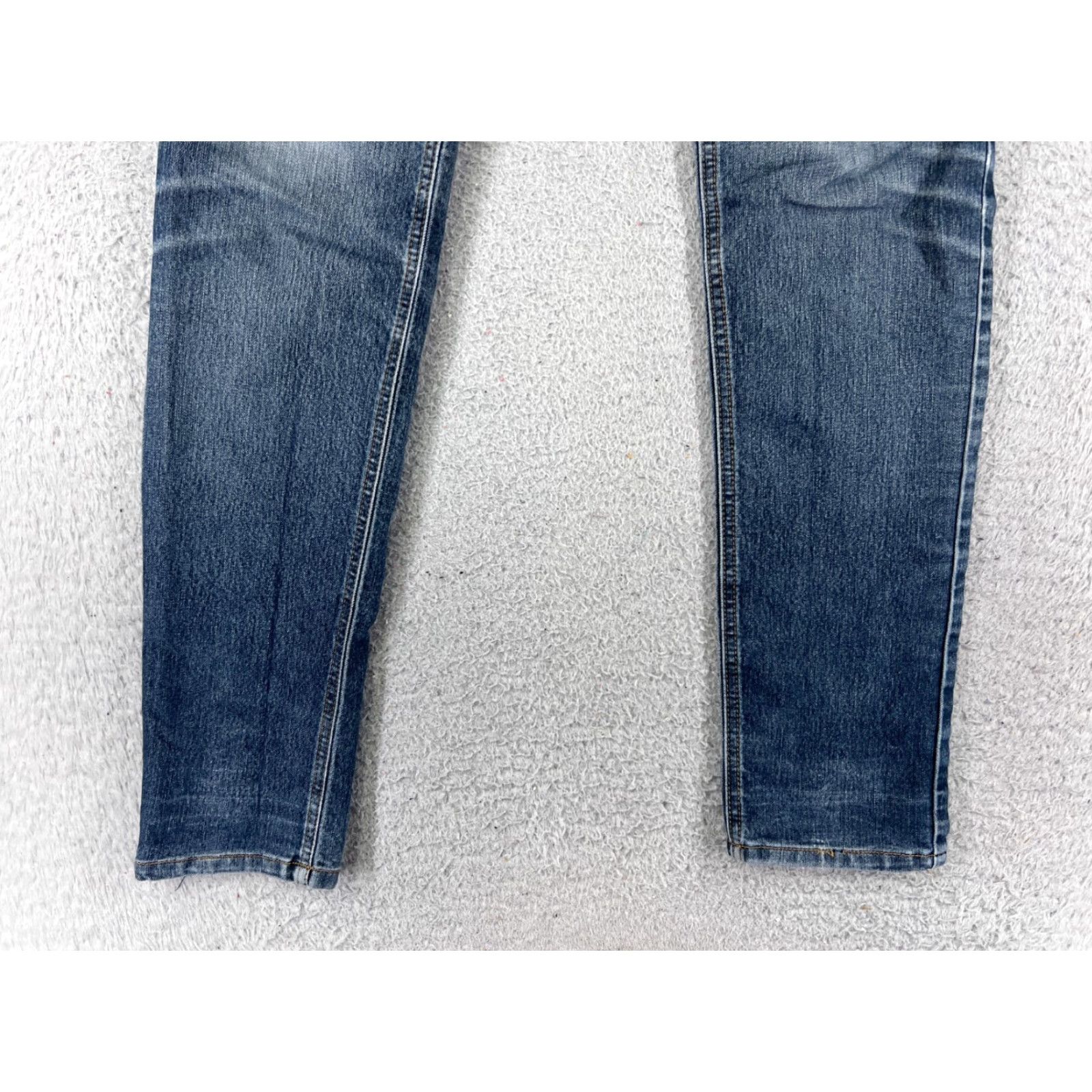 Ecko Unltd. Ecko Unltd Jeans Women Size 7 Skinny Low Rise Denim Medium Wash Blue Stretch 5-Pocket Womens Size 28" / US 6 / IT 42 - 2 Thumbnail