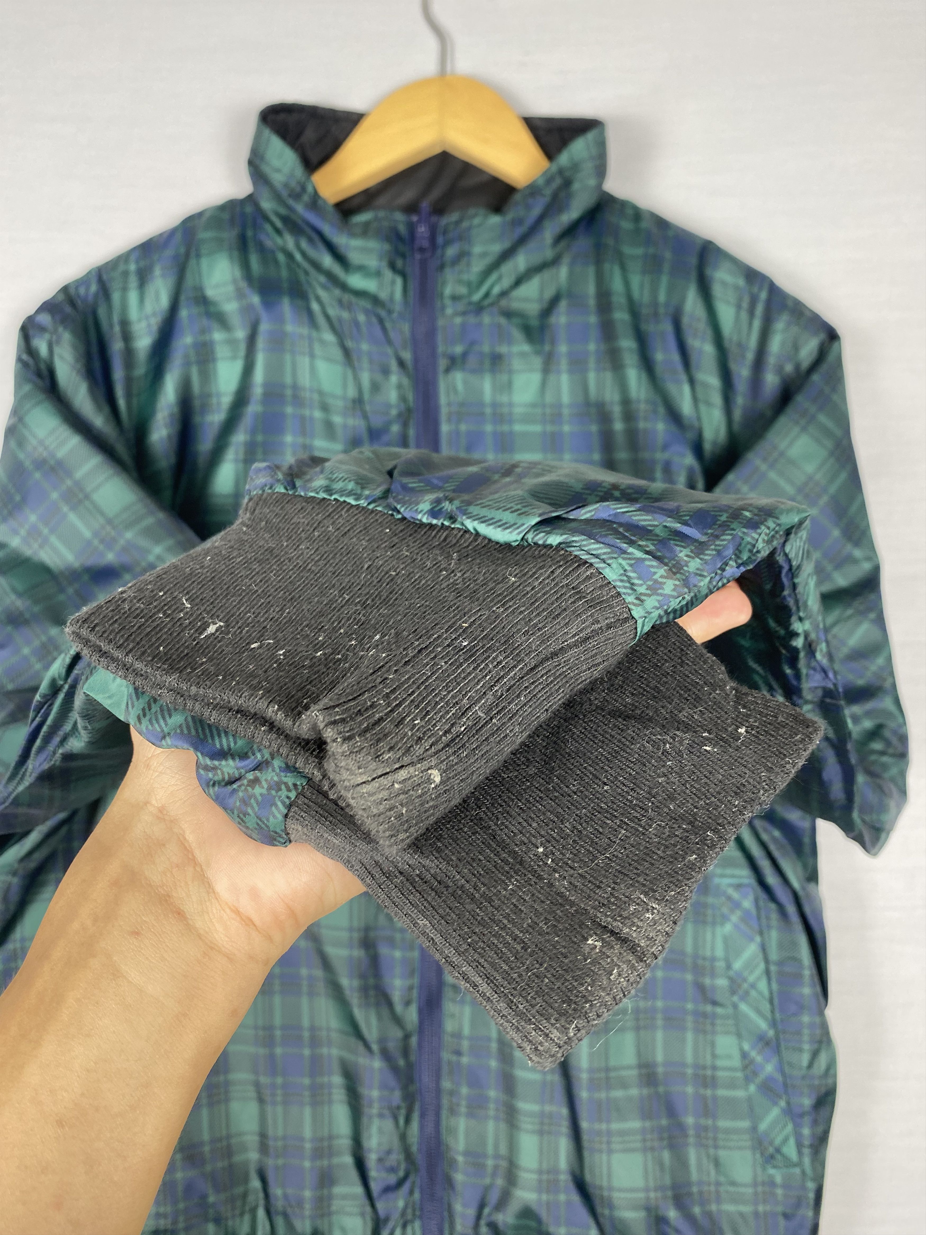 Flannel Vintage Japanese Brand Flannel Quilted Reversible Jacket Size US M / EU 48-50 / 2 - 6 Thumbnail