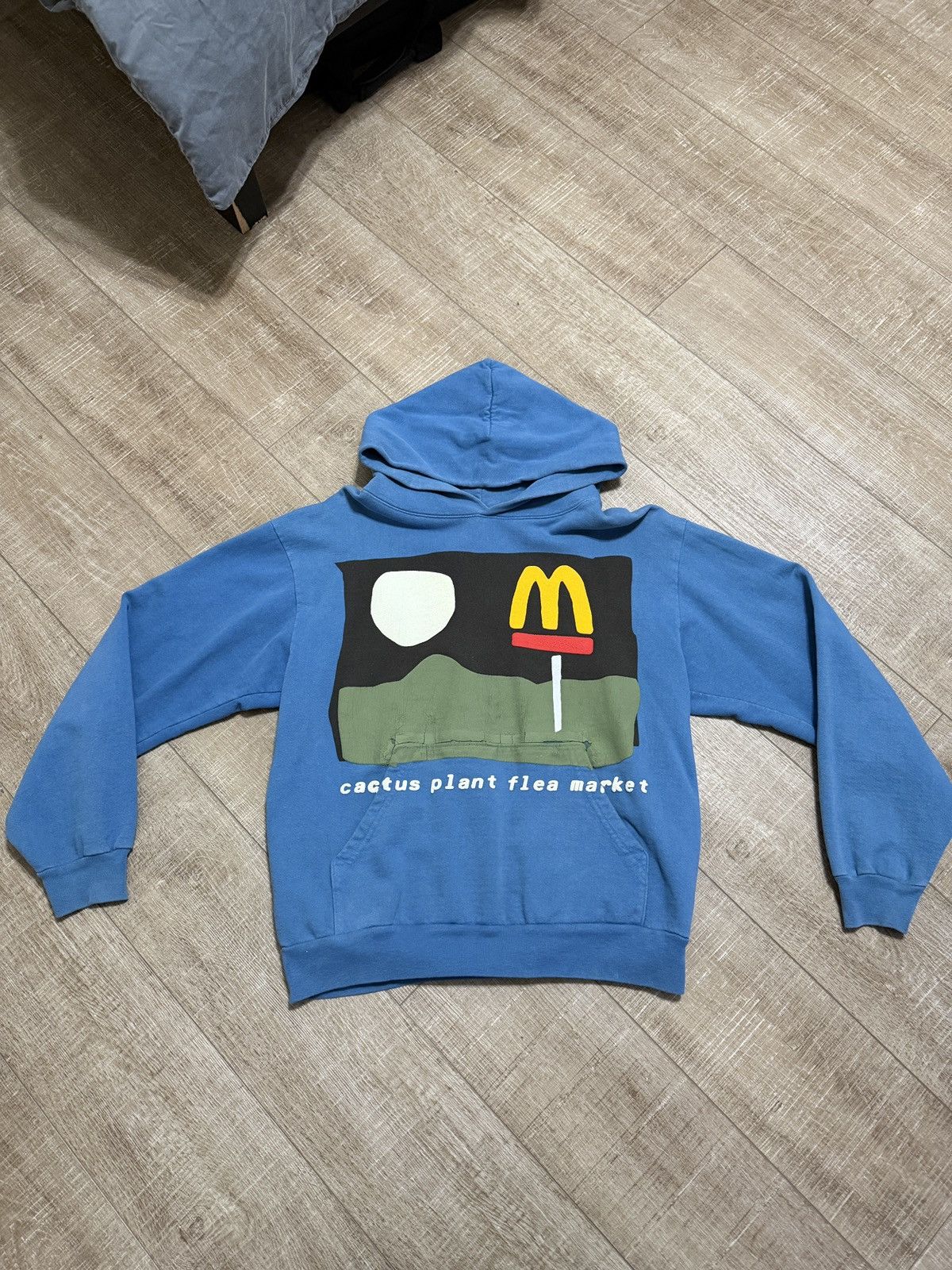 Cactus Plant Flea Market Cactus Plant Flea Market x McDonalds 24/7 Hoodie ‘Blue Moon” Size US M / EU 48-50 / 2 - 1 Thumbnail