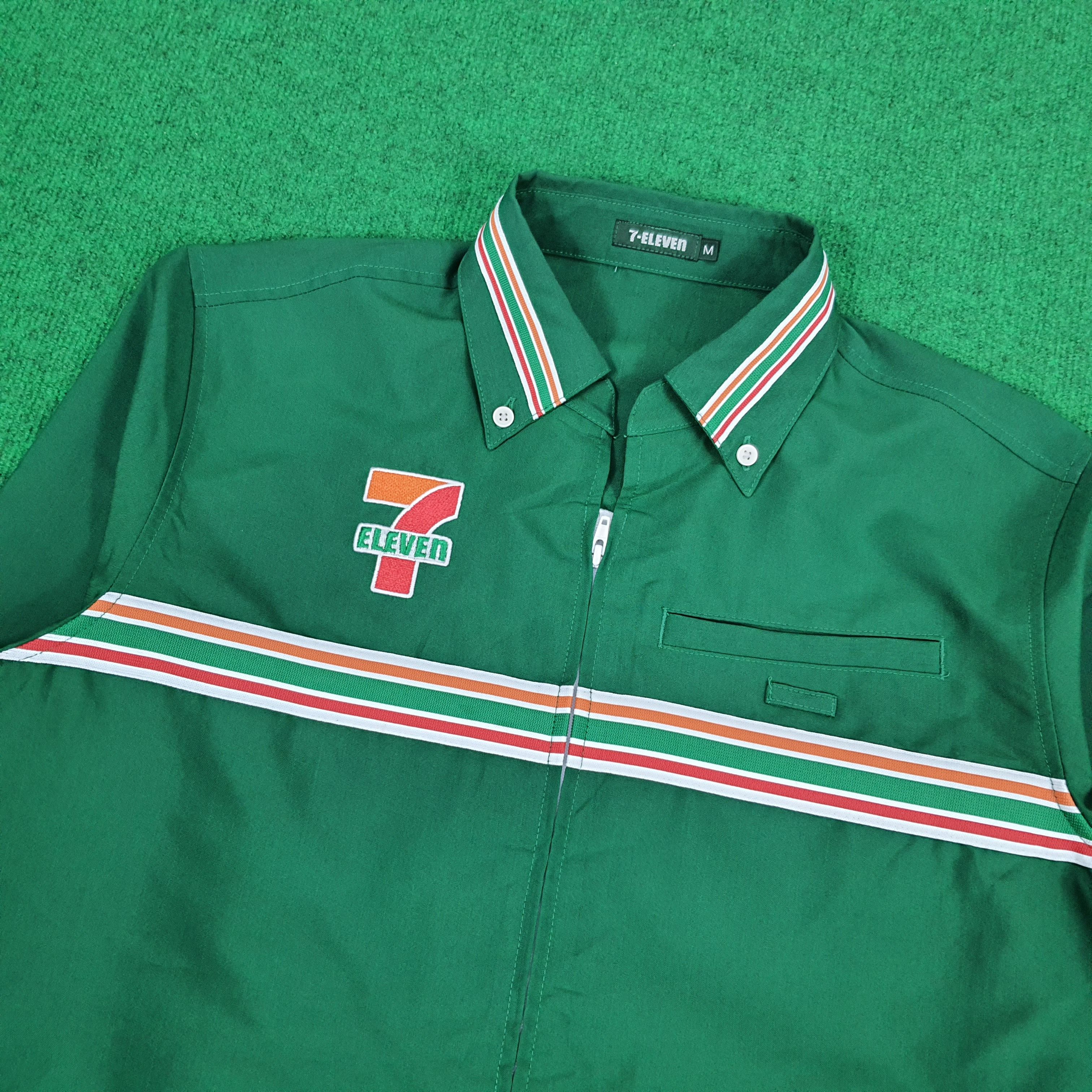 Japanese Brand × Vintage Vintage 7 Eleven Japanese Brand Staff Worker Uniform Size US M / EU 48-50 / 2 - 2 Thumbnail