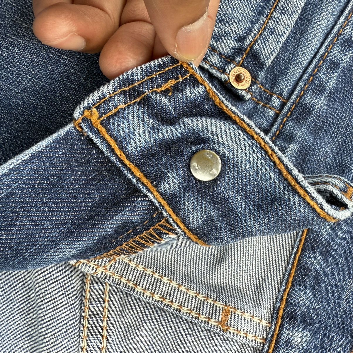 Levi's Vintage Clothing VINTAGE LEVI’S 512 FADED JEAN DENIM PANTS Size US 33 - 7 Thumbnail