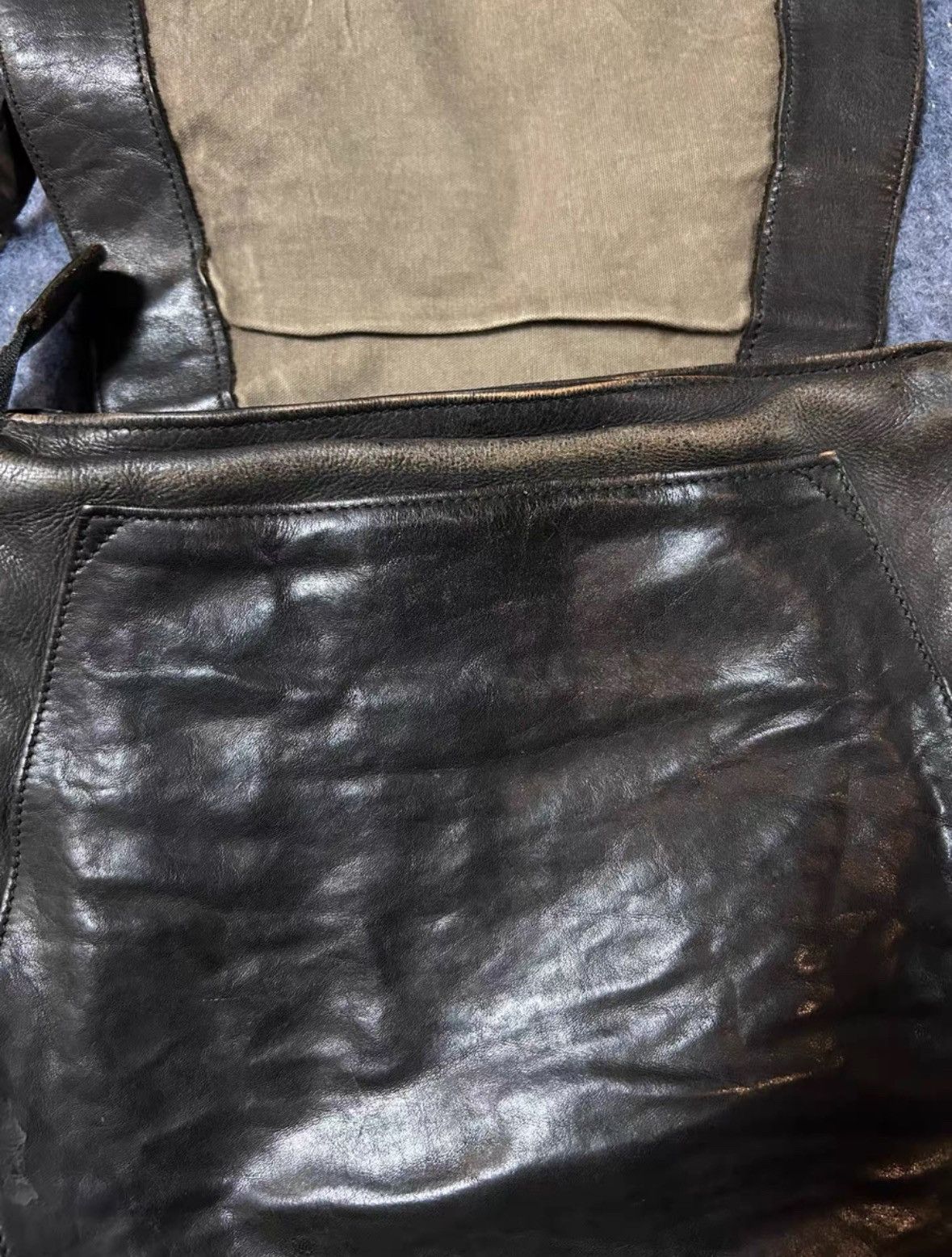 Other japanese archive style slouchy brown leather crossbody bag Size ONE SIZE - 6 Thumbnail