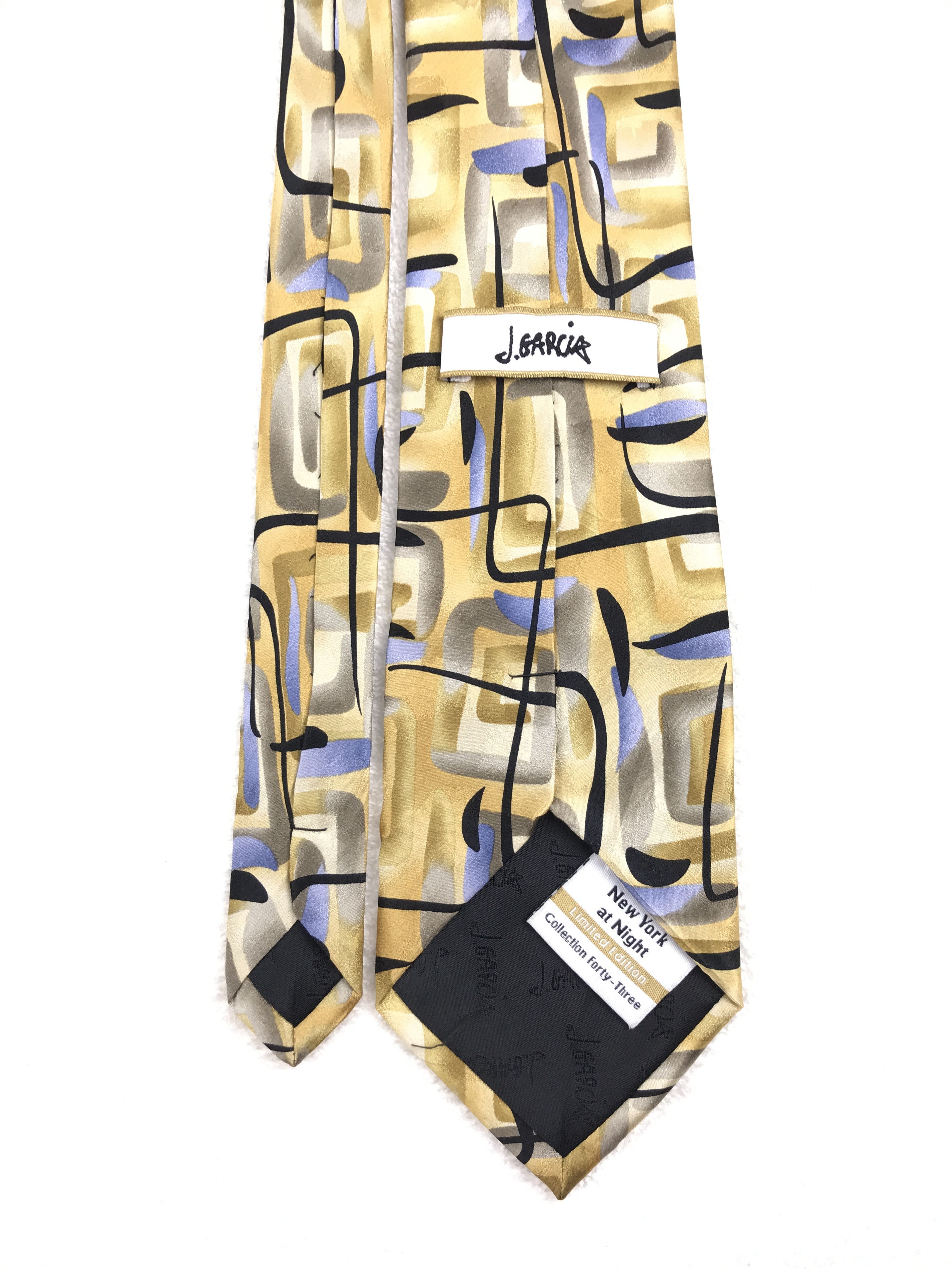 Designer × Vintage Vintage J.Garcia Silk Necktie Size ONE SIZE - 4 Thumbnail