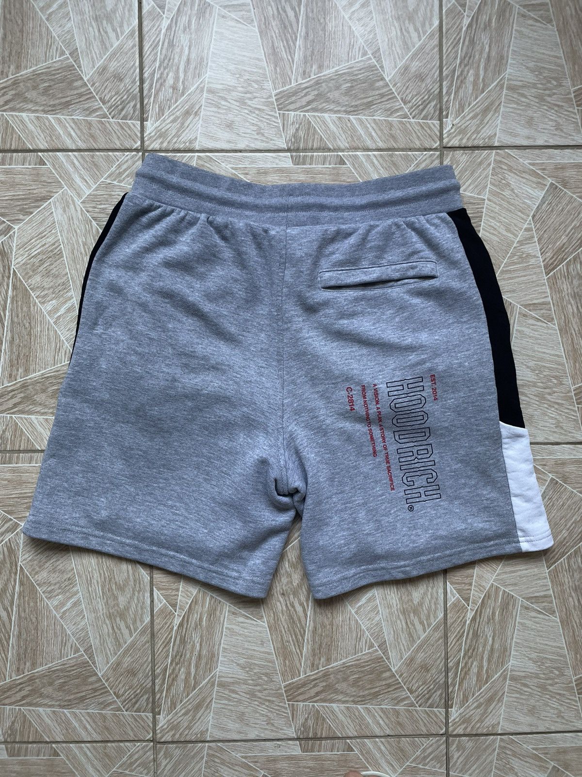Japanese Brand Hoodrich London C-2814 Multi Pocket Cargo Gray Shorts Drill Size US 32 / EU 48 - 2 Thumbnail
