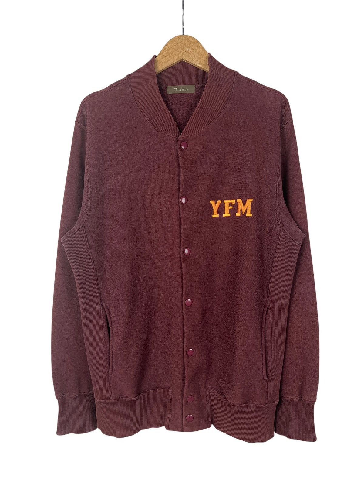 Y's for Men × Yohji Yamamoto 1990 Y’s For Men YFM College Varsity Jacket Size US M / EU 48-50 / 2 - 1 Thumbnail