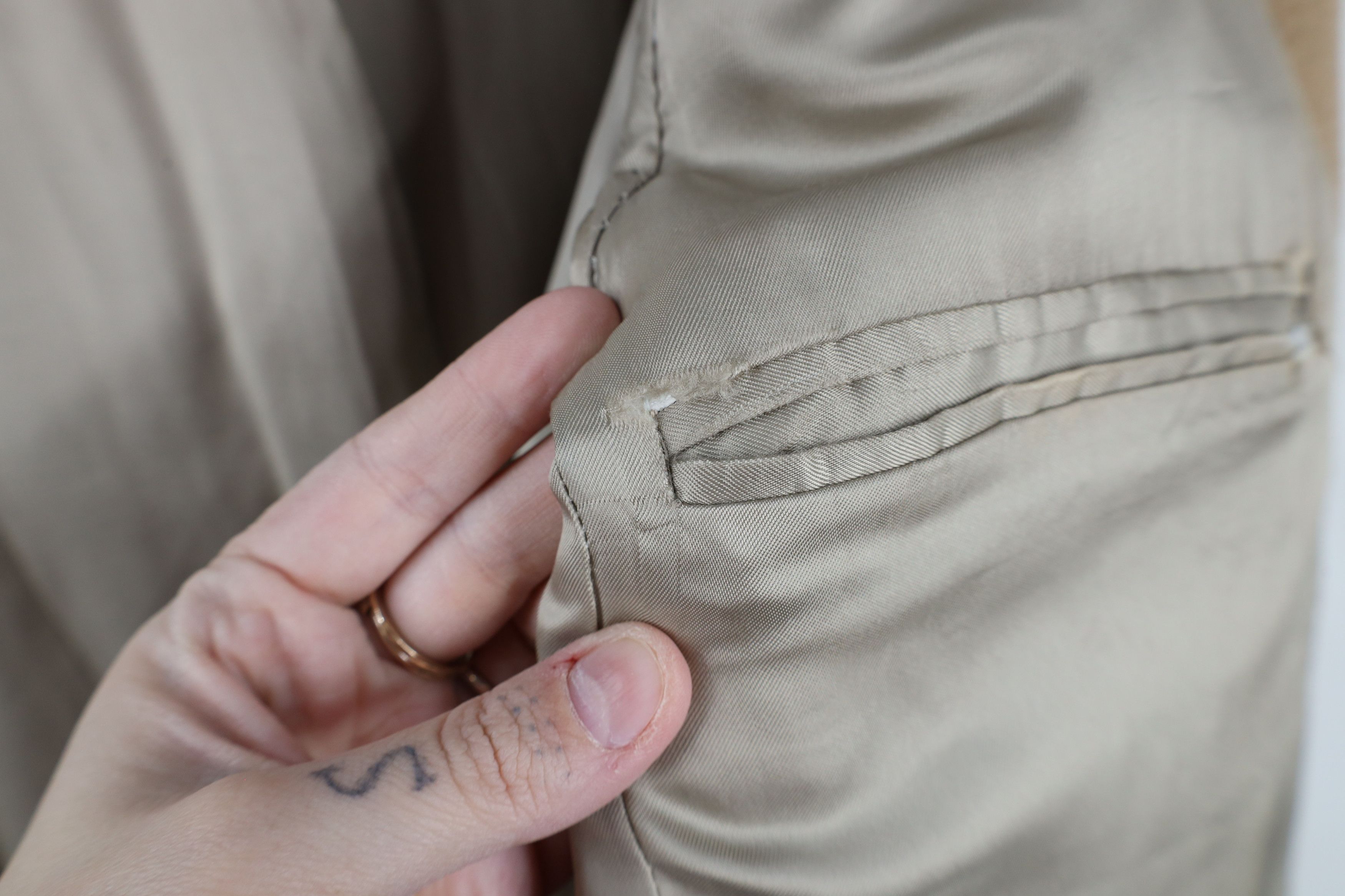 Ralph Lauren × Vintage Vintage 90s Chaps Ralph Lauren Camel Hair Blazer Suit Jacket Size US L / EU 52-54 / 3 - 11 Thumbnail
