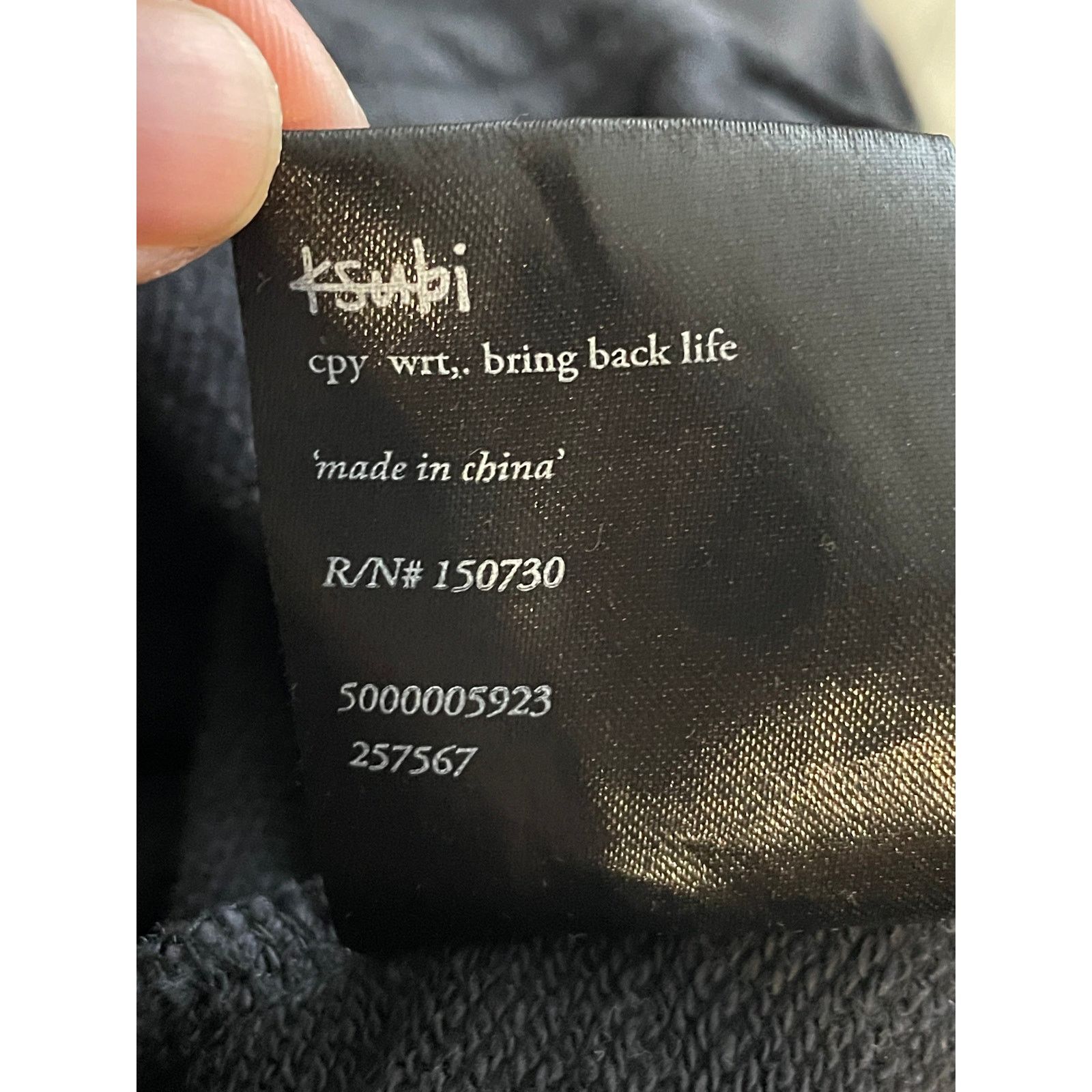 Ksubi Ksubi Logo Black & White Hoodie Size US M / EU 48-50 / 2 - 5 Thumbnail