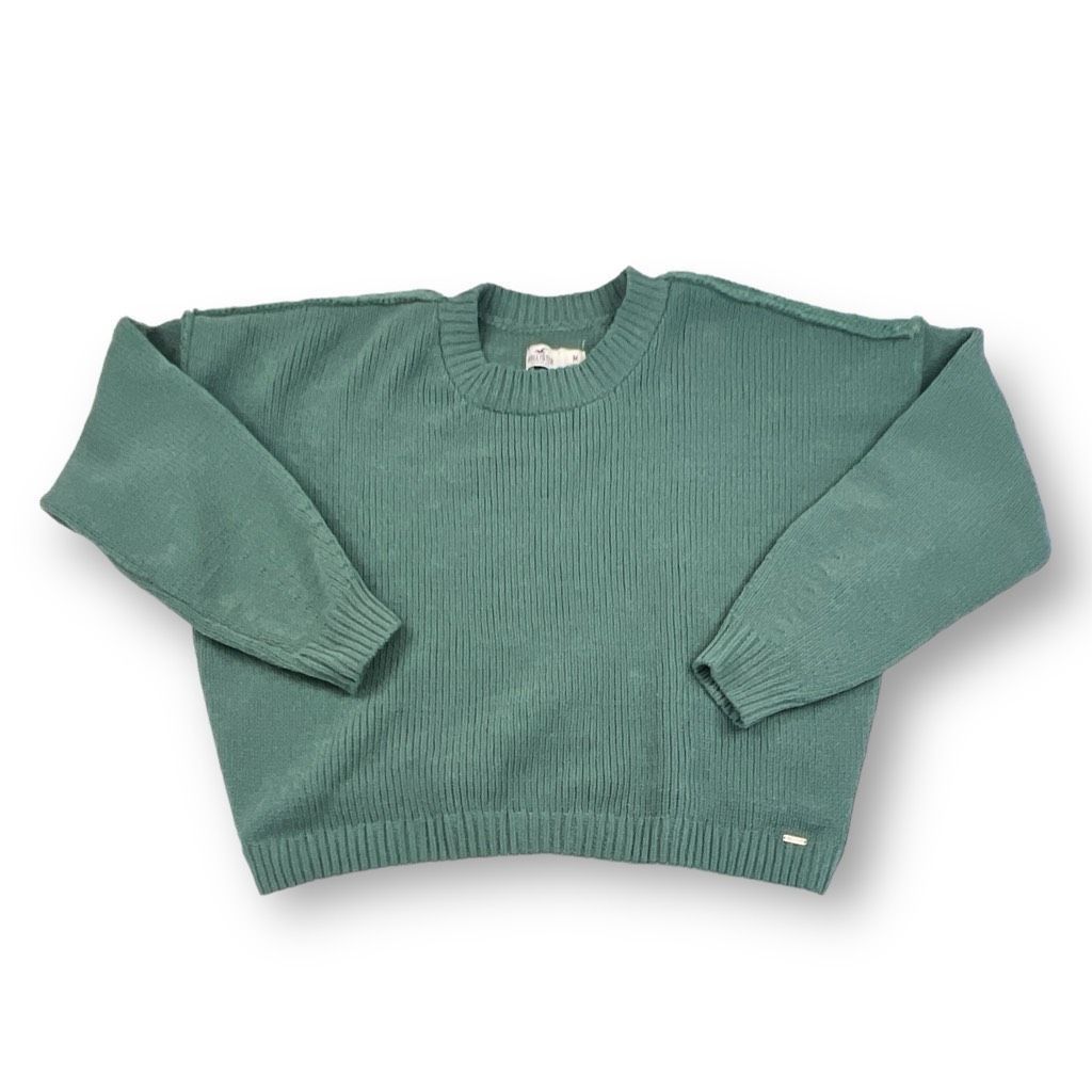 Hollister Hollister Green Crewneck Sweater Size Medium Size M / US 6-8 / IT 42-44 - 1 Thumbnail
