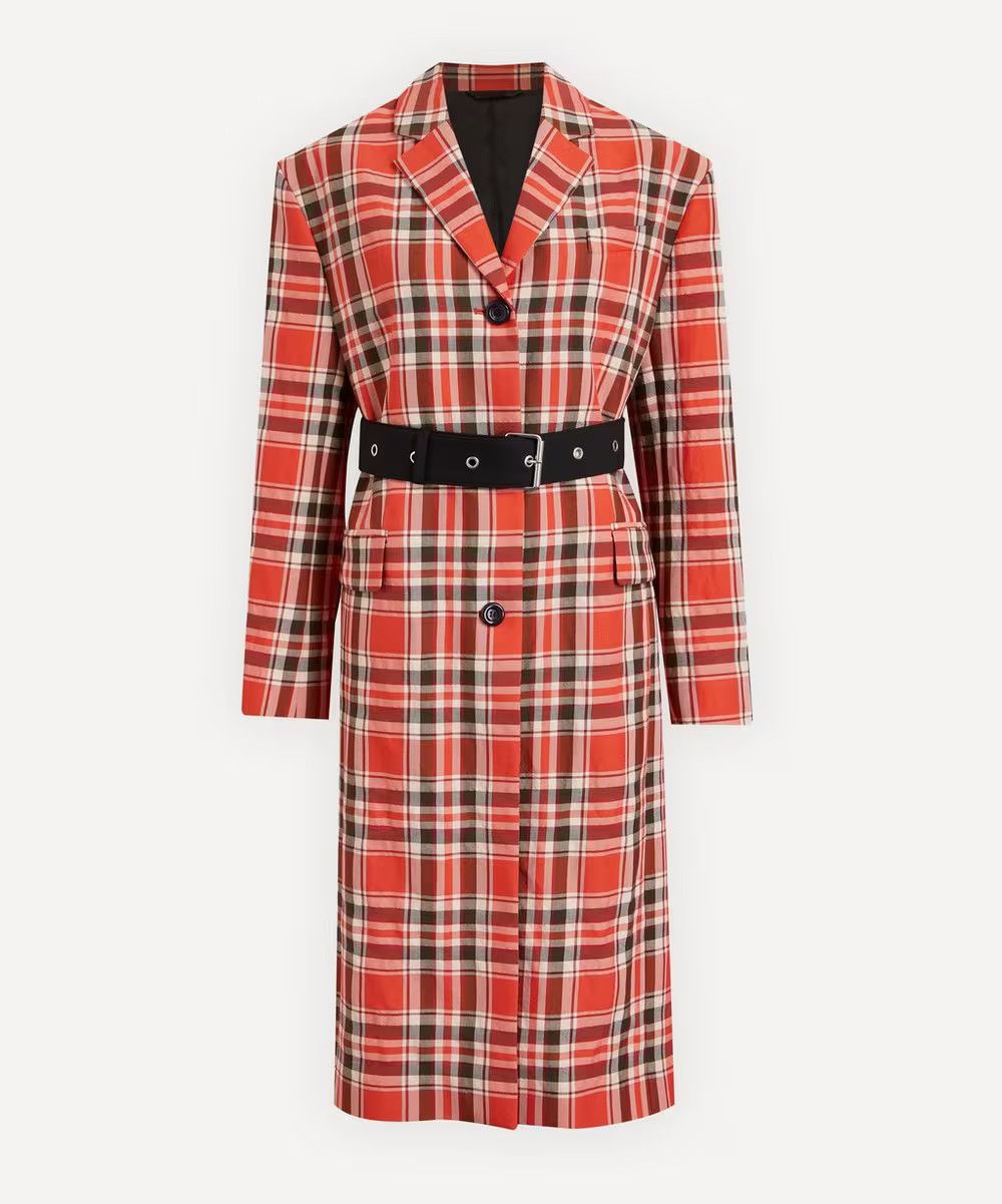 Acne Studios o1y0725 Belt Coat in Multicolor Size XS / US 0-2 / IT 36-38 - 1 Thumbnail