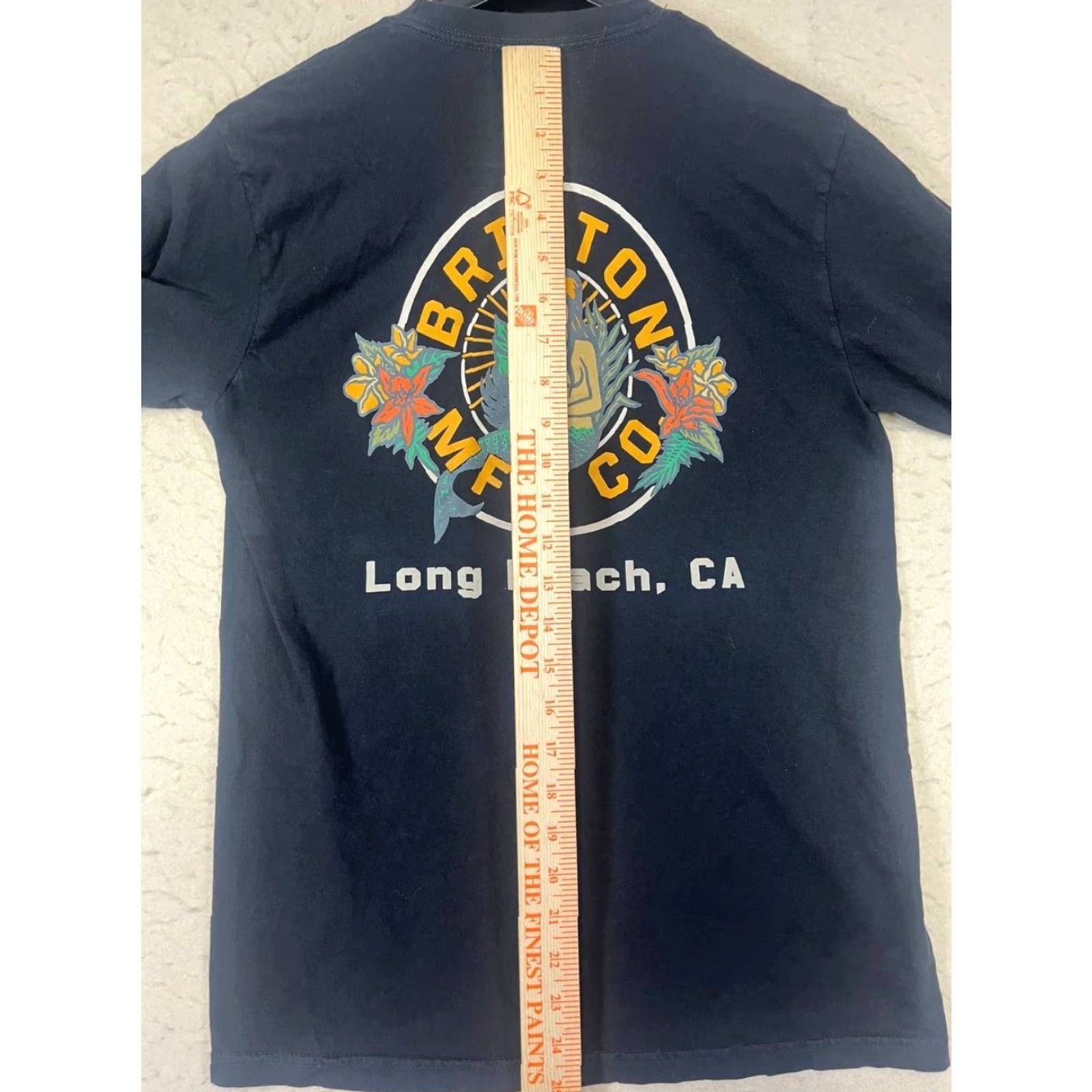 Brixton Brixton Shirt Mens Small Black Long Sleeve Outdoors Standard Fit Casual Crew Neck T-Shirt Logo Regular Cotton Brixton Outdoor Men Long Sleeve Solid Size US S / EU 44-46 / 1 - 3 Thumbnail