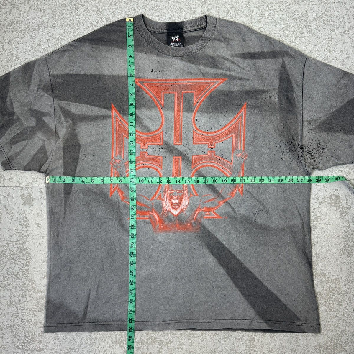 Vintage Crazy Faded WWE Triple H Screw The Rules Wrestling Size US XXL / EU 58 / 5 - 13 Thumbnail