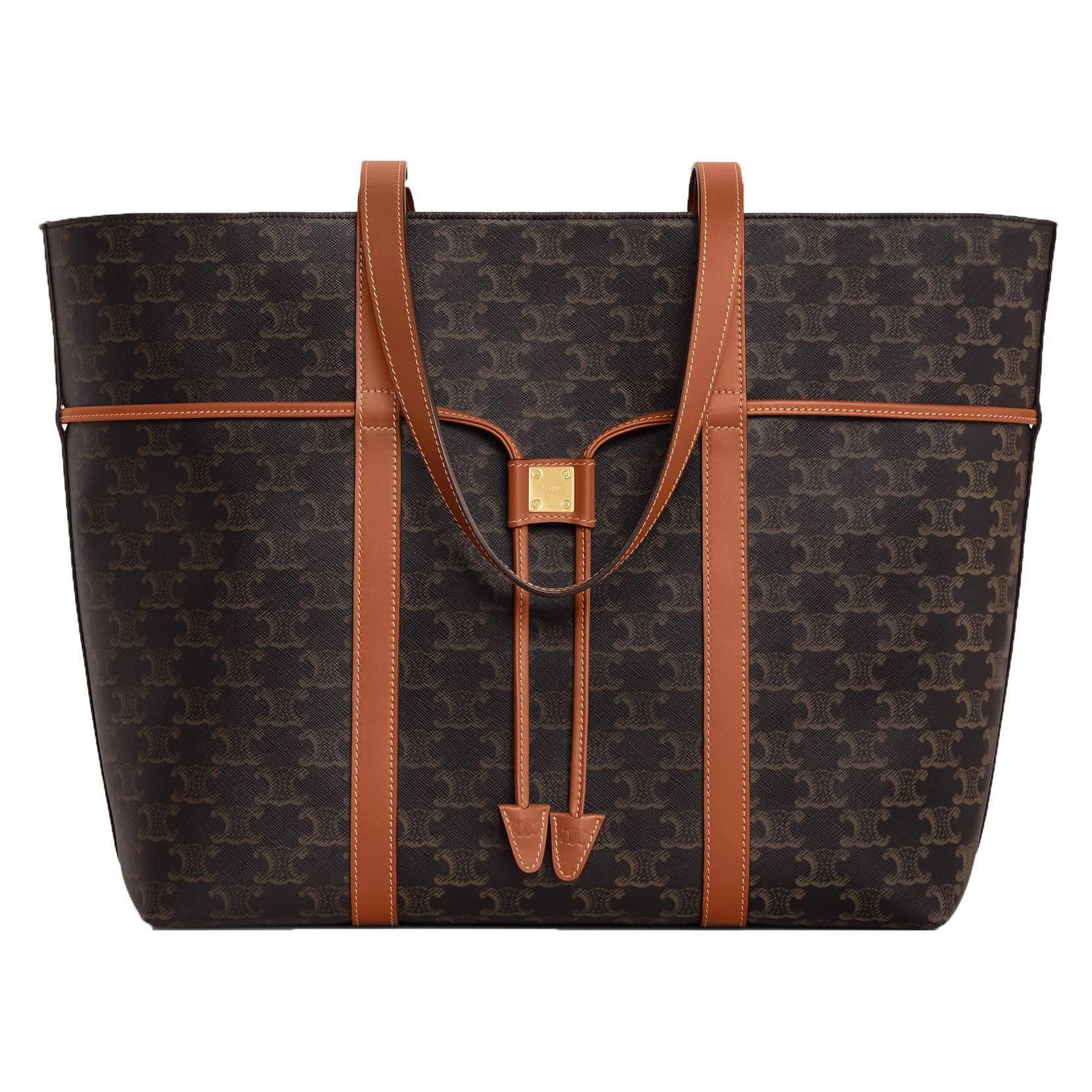 Celine o1w1db10125 113722BZJ Size: OS / Triomphe Cabas Bag in Brown Size ONE SIZE - 1 Preview