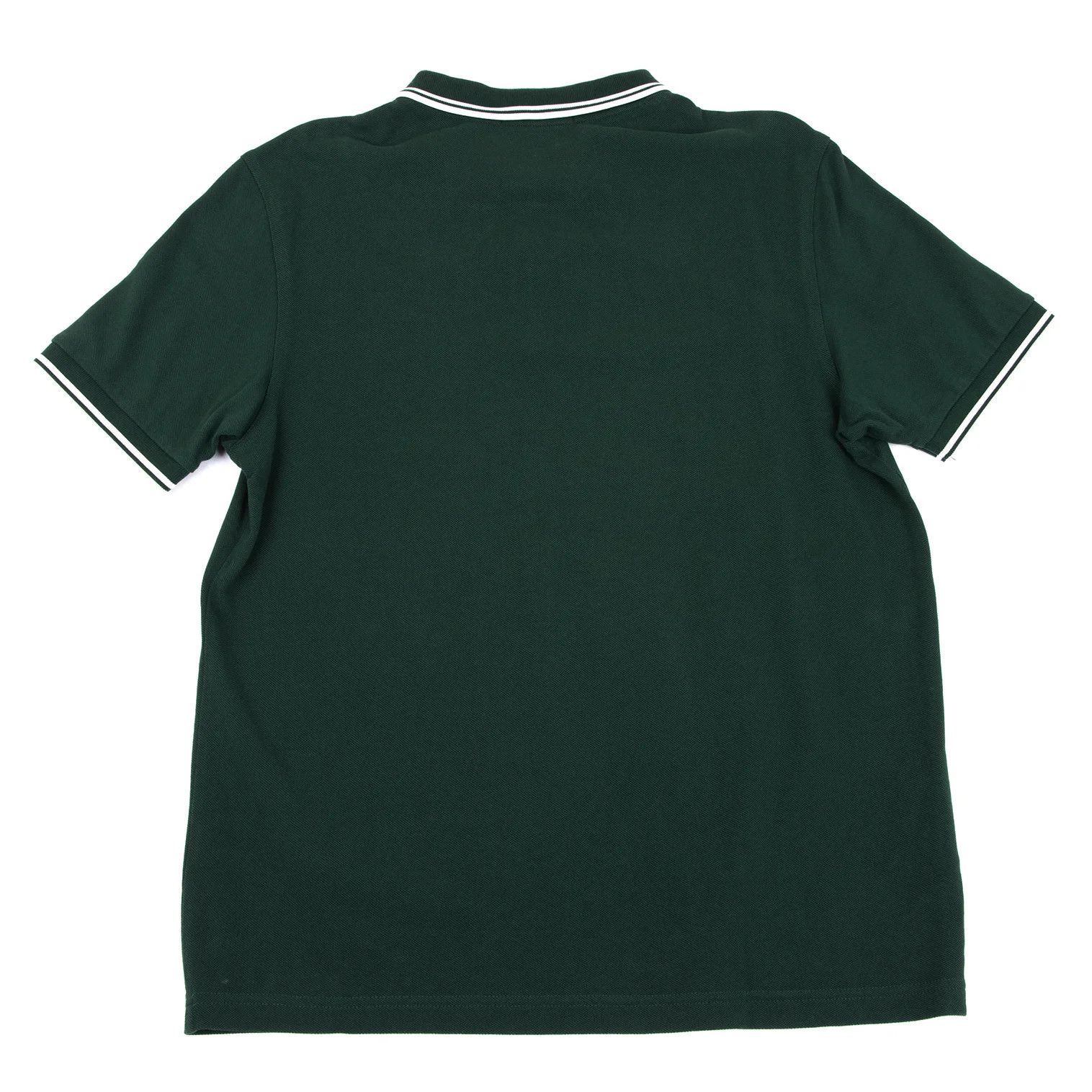 Fred Perry Embroidered Cotton Polo Shirt in Green, Size L Size US L / EU 52-54 / 3 - 10 Thumbnail