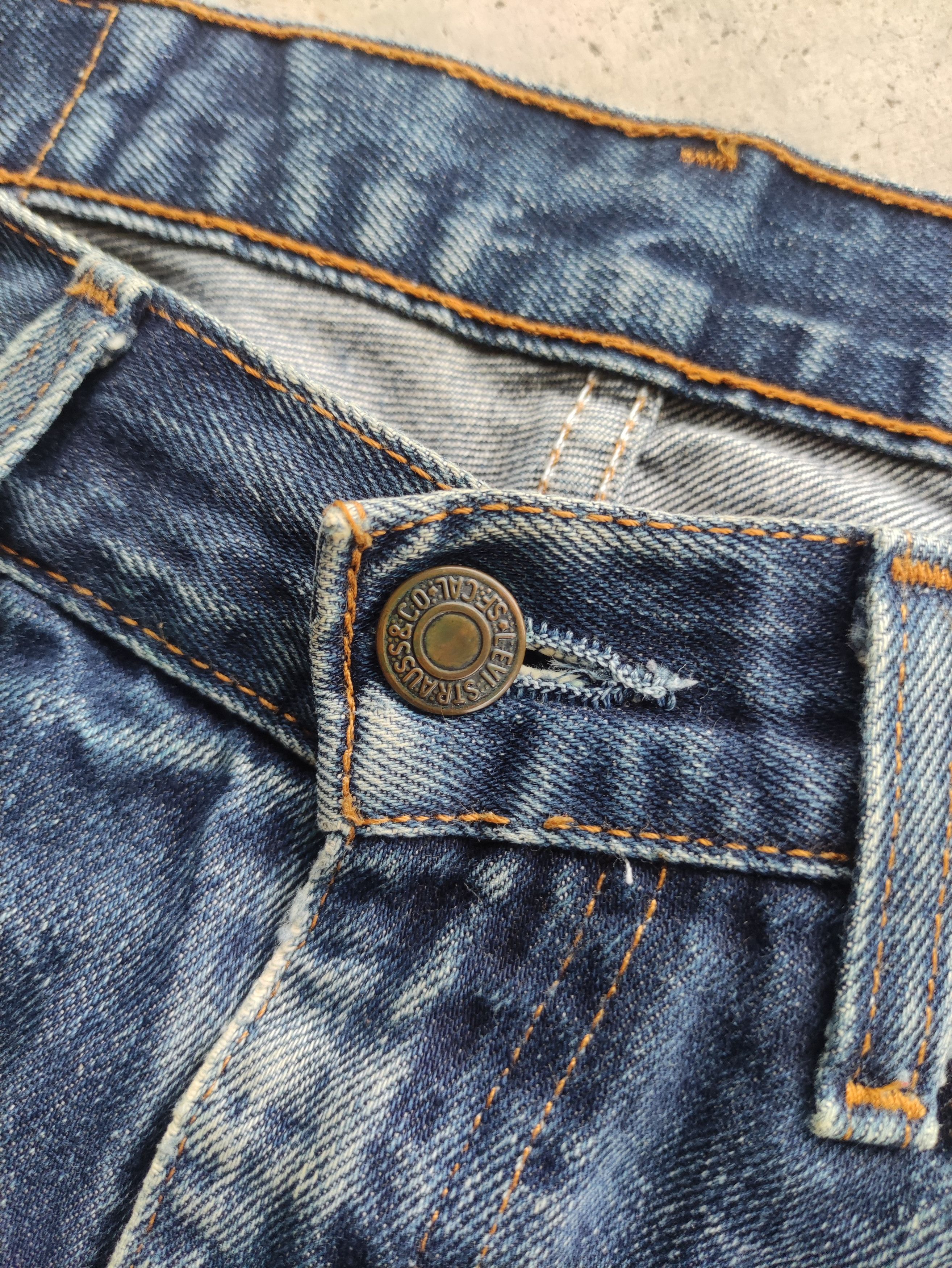 Levi's Vintage Levis Japan Jean Distressed Faded Denim Size US 33 - 5 Thumbnail