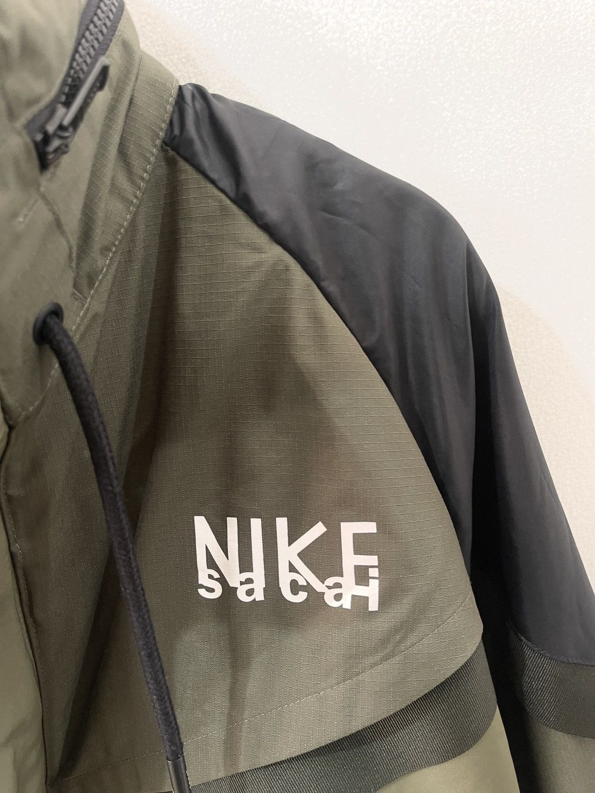 Nike × Sacai Nike x Sacai Trench Coat Jacket Hideen Hood Size XL Size US XL / EU 56 / 4 - 6 Thumbnail