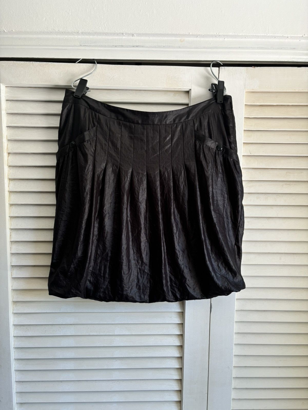 Diesel black mini skirt