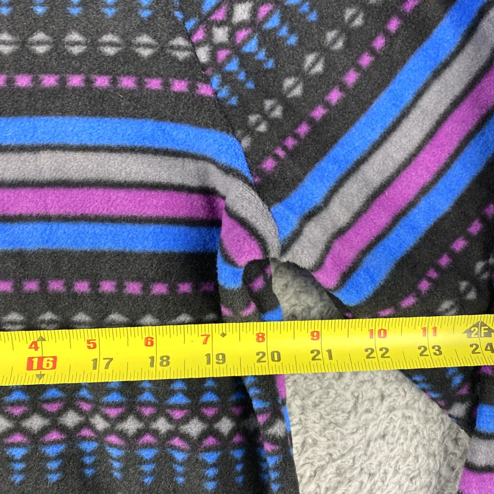 The North Face Warm Sweater Women 2XL XXL Gray Purple Fleece Zip Outdoors Ladies 44-19 Size XXL / US 16-18 / IT 52-54 - 5 Thumbnail