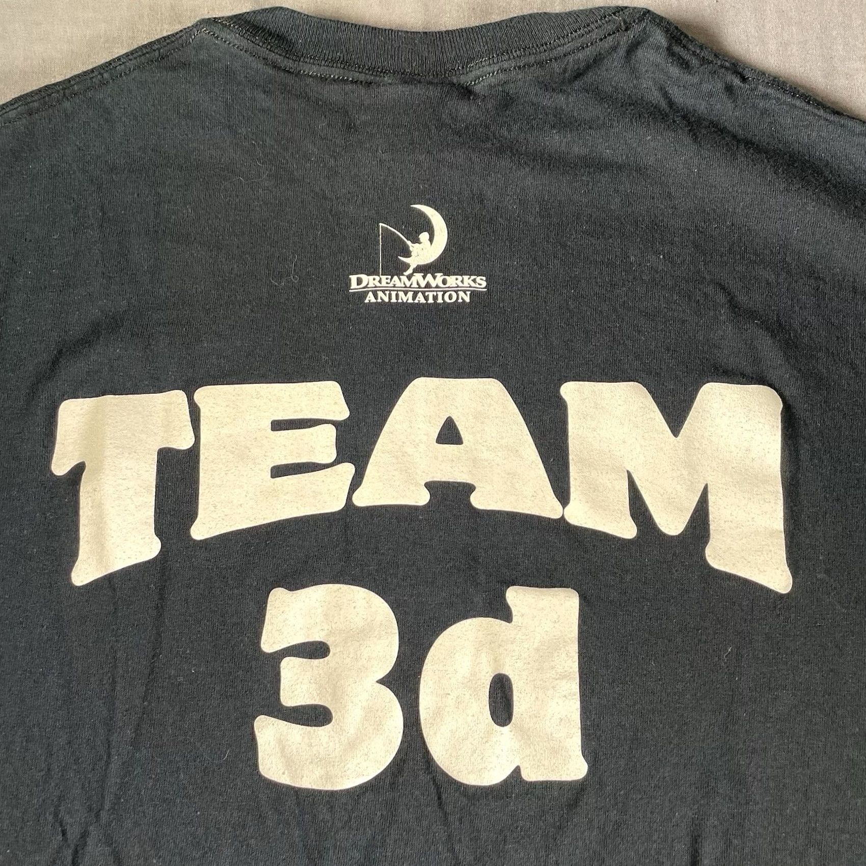Vintage Dreamworks Shirt Mens M How to Train Your Dragon 3D Crew Shirt Black Shrek 3D 2000s M & M Size US M / EU 48-50 / 2 - 2 Thumbnail