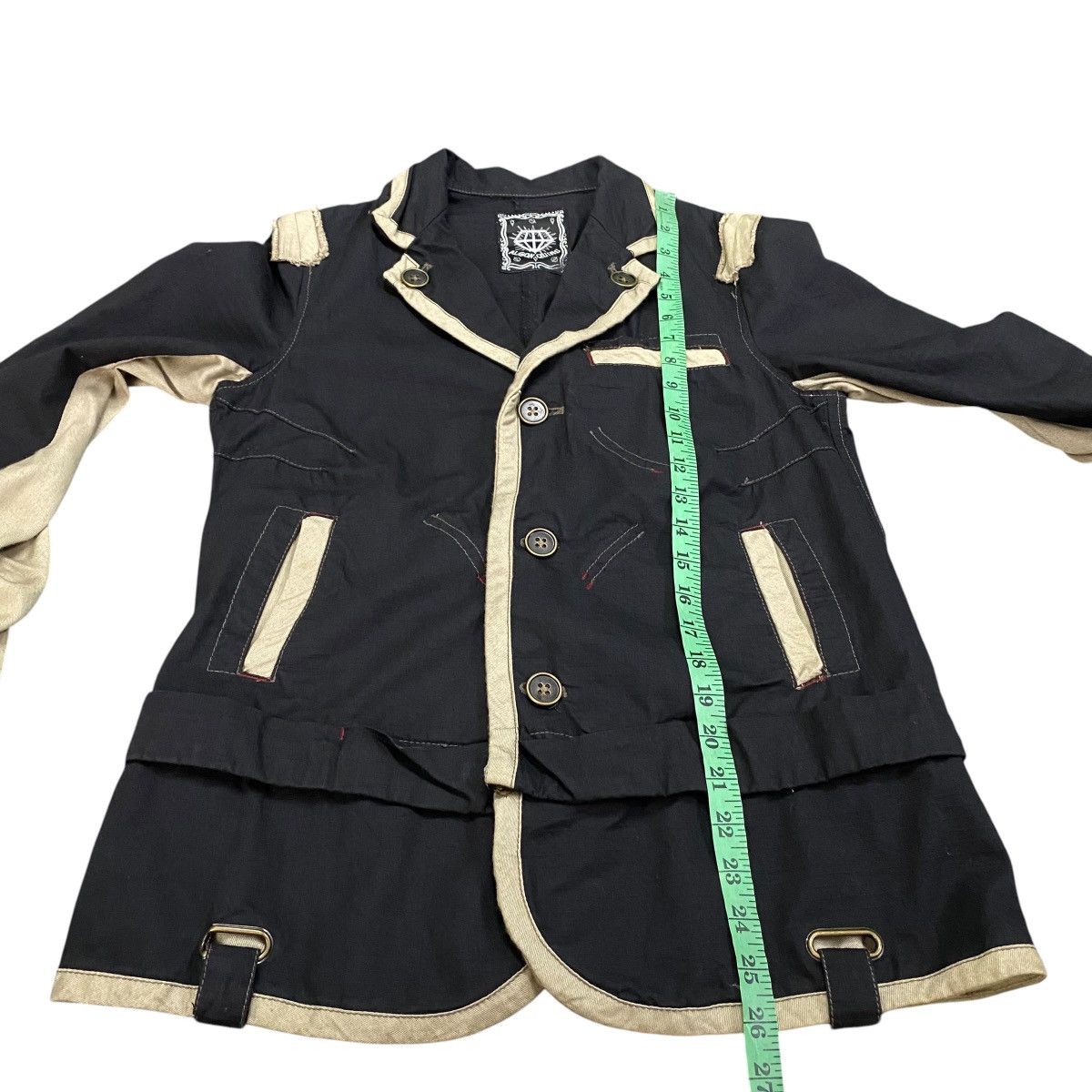 If Six Was Nine × Japanese Brand × Le Grande Bleu (L.G.B.) Vintage Algon Quins Button Jacket F Size But To Fit M Size Size US M / EU 48-50 / 2 - 15 Thumbnail
