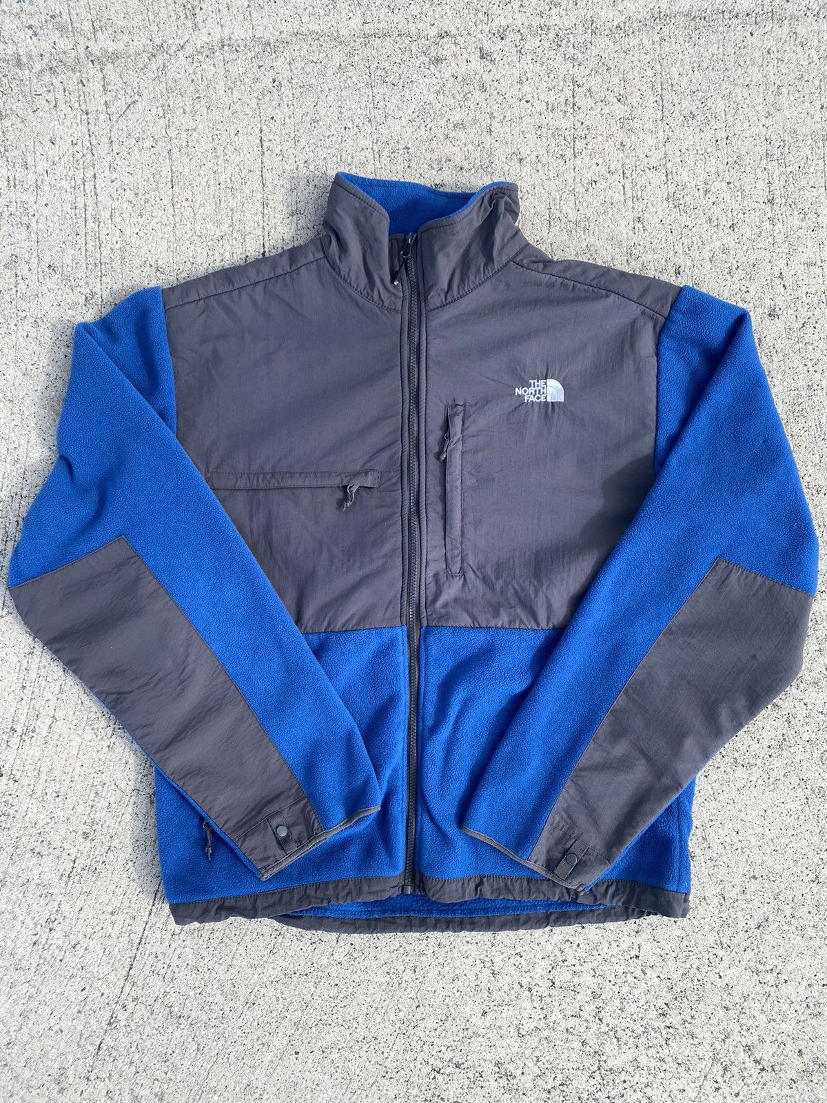 The North Face Fleece Jacket Size Large (Blue)
