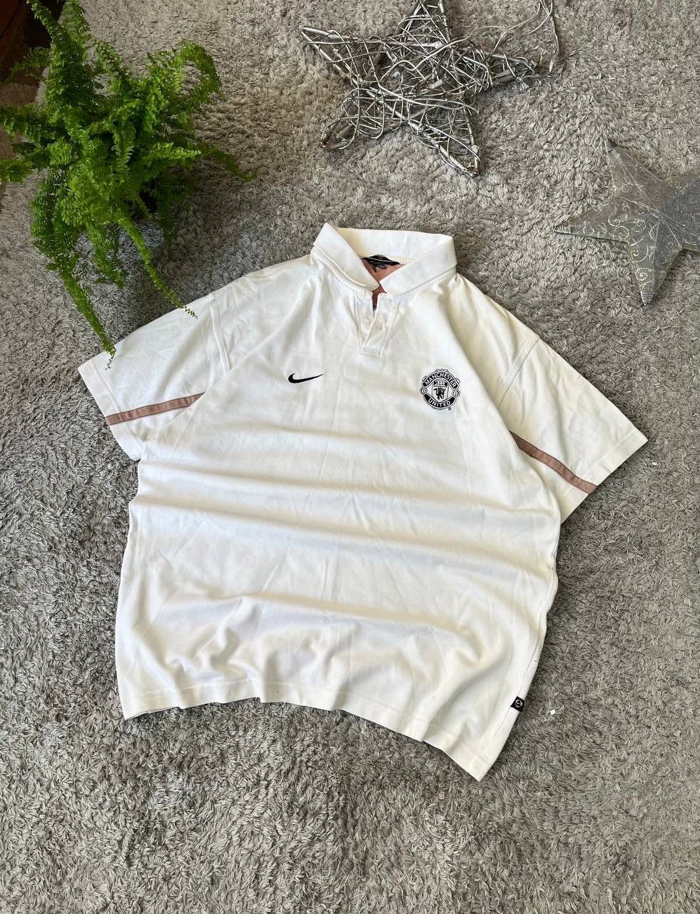 Nike × Vintage 00s Nike T-Shirt Streetwear Vintage Manchester United Rare Size US L / EU 52-54 / 3 - 2 Thumbnail
