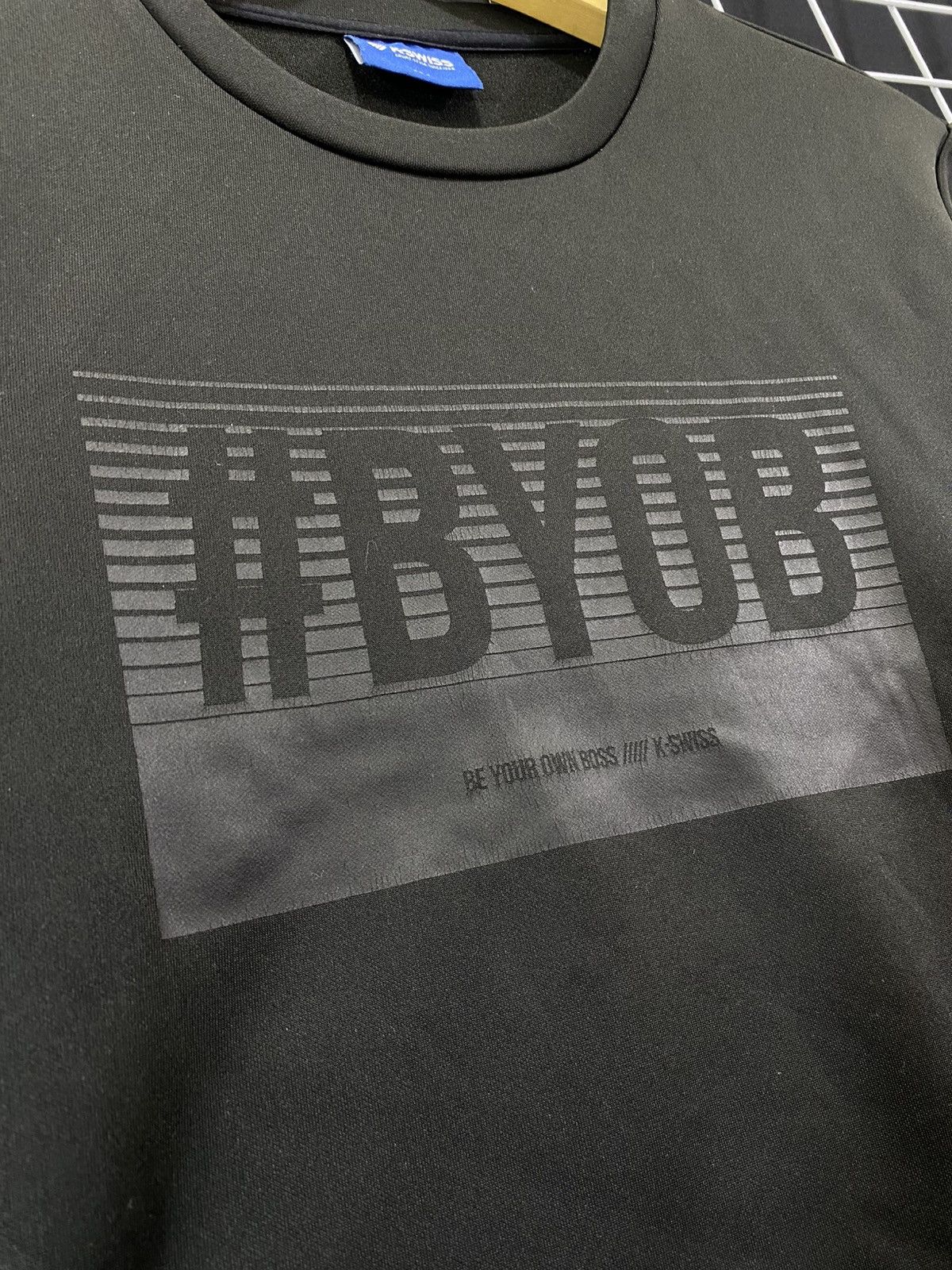 K-Swiss K-SWISS #BYOB CREWNECK BLACK Size US S / EU 44-46 / 1 - 2 Thumbnail