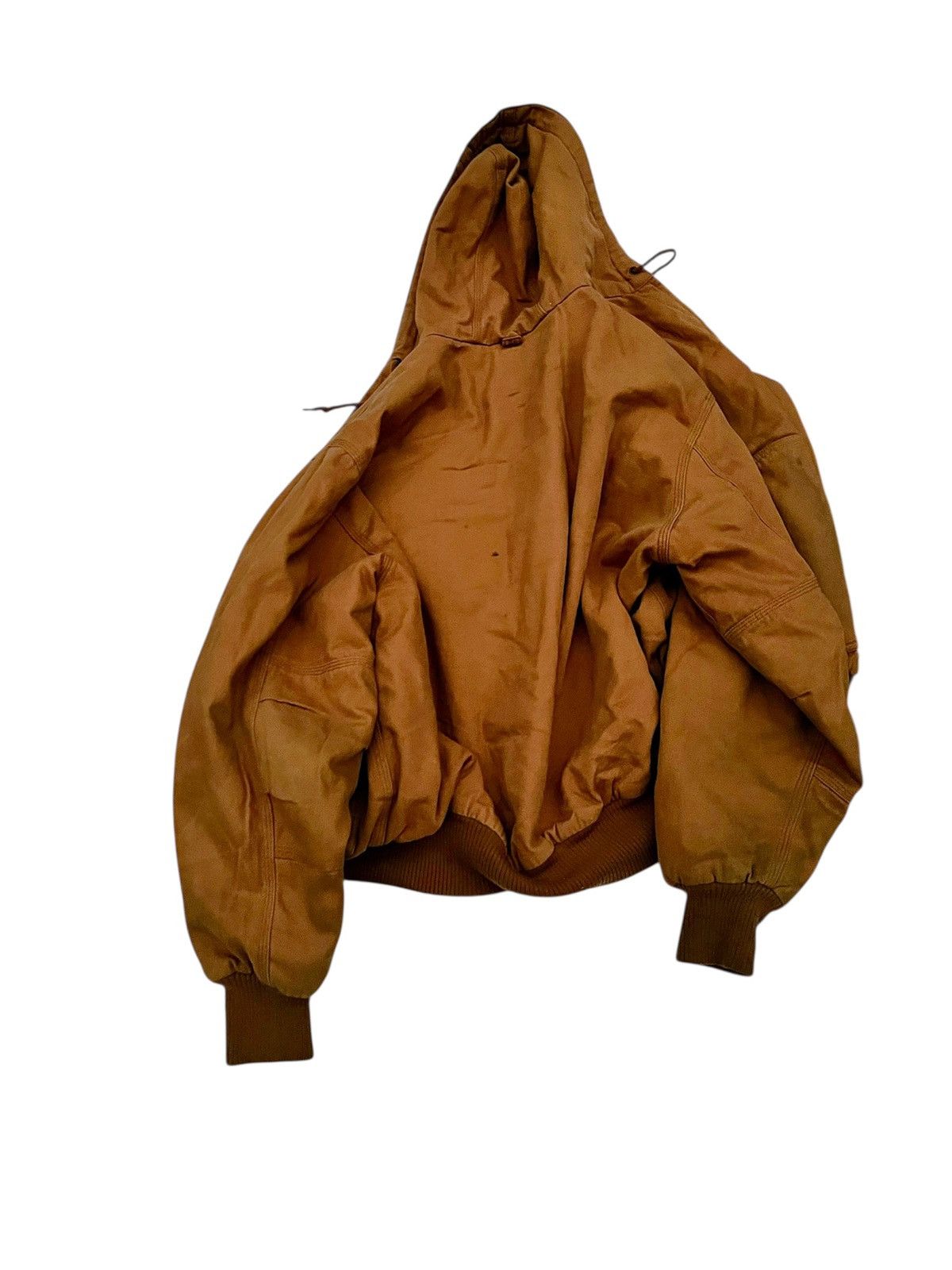 Carhartt Vintage Big Smith Brown Duck Canvas Workwear Zip Up Jacket Size US L / EU 52-54 / 3 - 2 Thumbnail