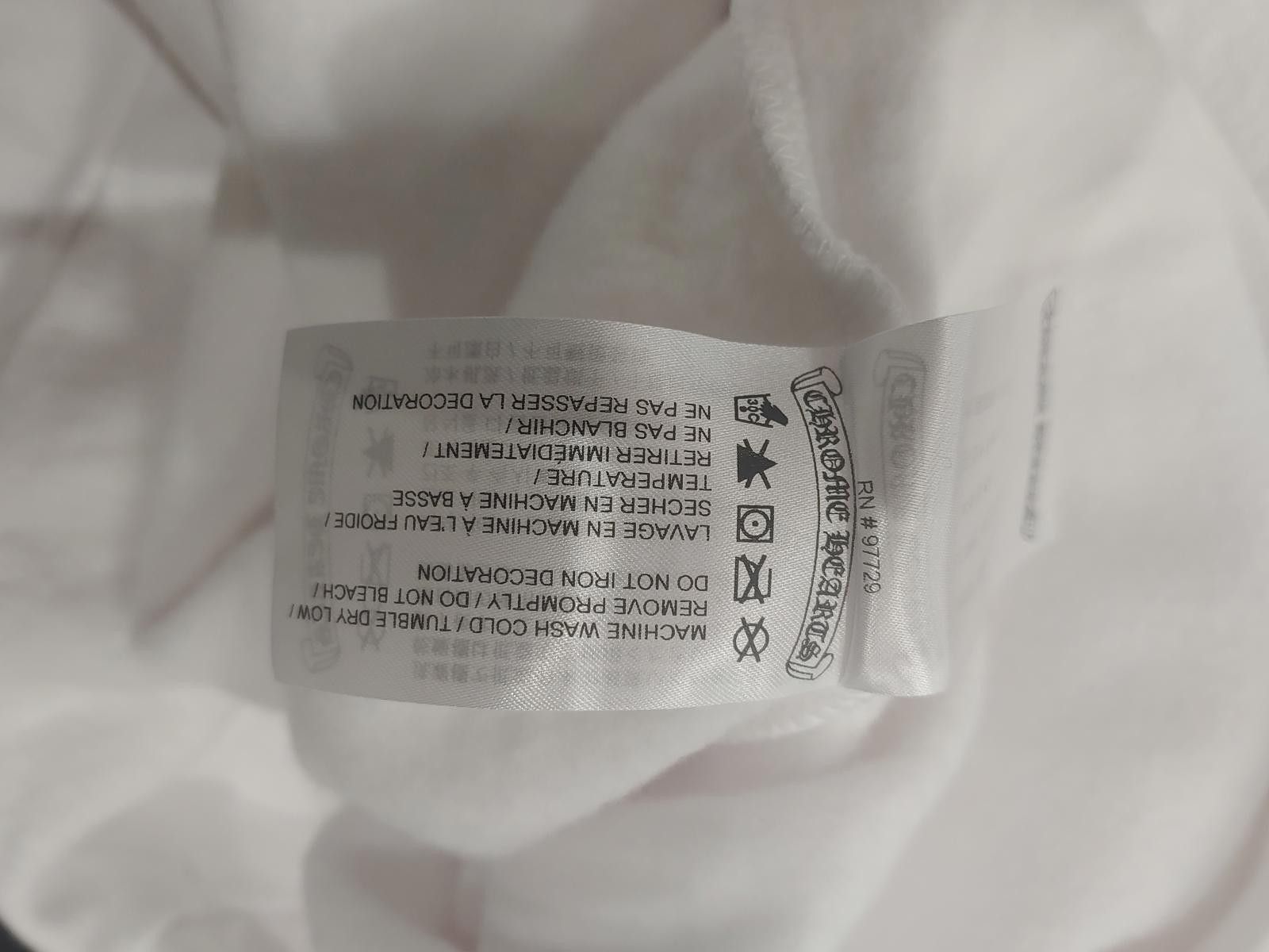 Chrome Hearts Chrome Hearts Love You Crewneck in White Size US XL / EU 56 / 4 - 4 Thumbnail