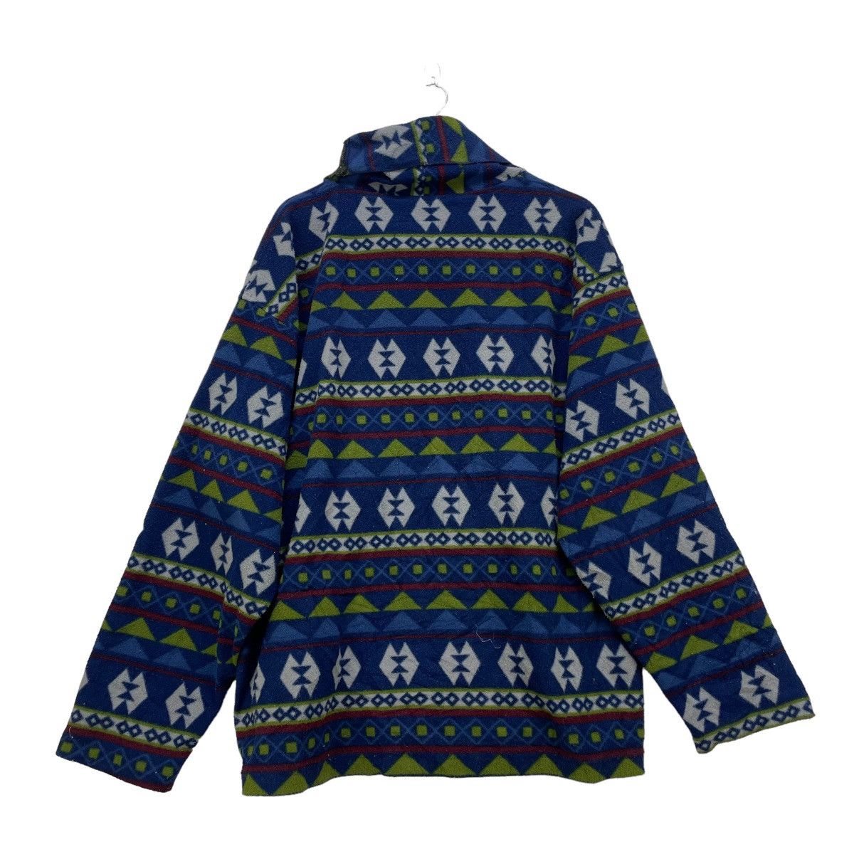 Japanese Brand × Vintage 💥Vintage Full Print Leyton House Turtle Neck Collar Size US M / EU 48-50 / 2 - 2 Thumbnail