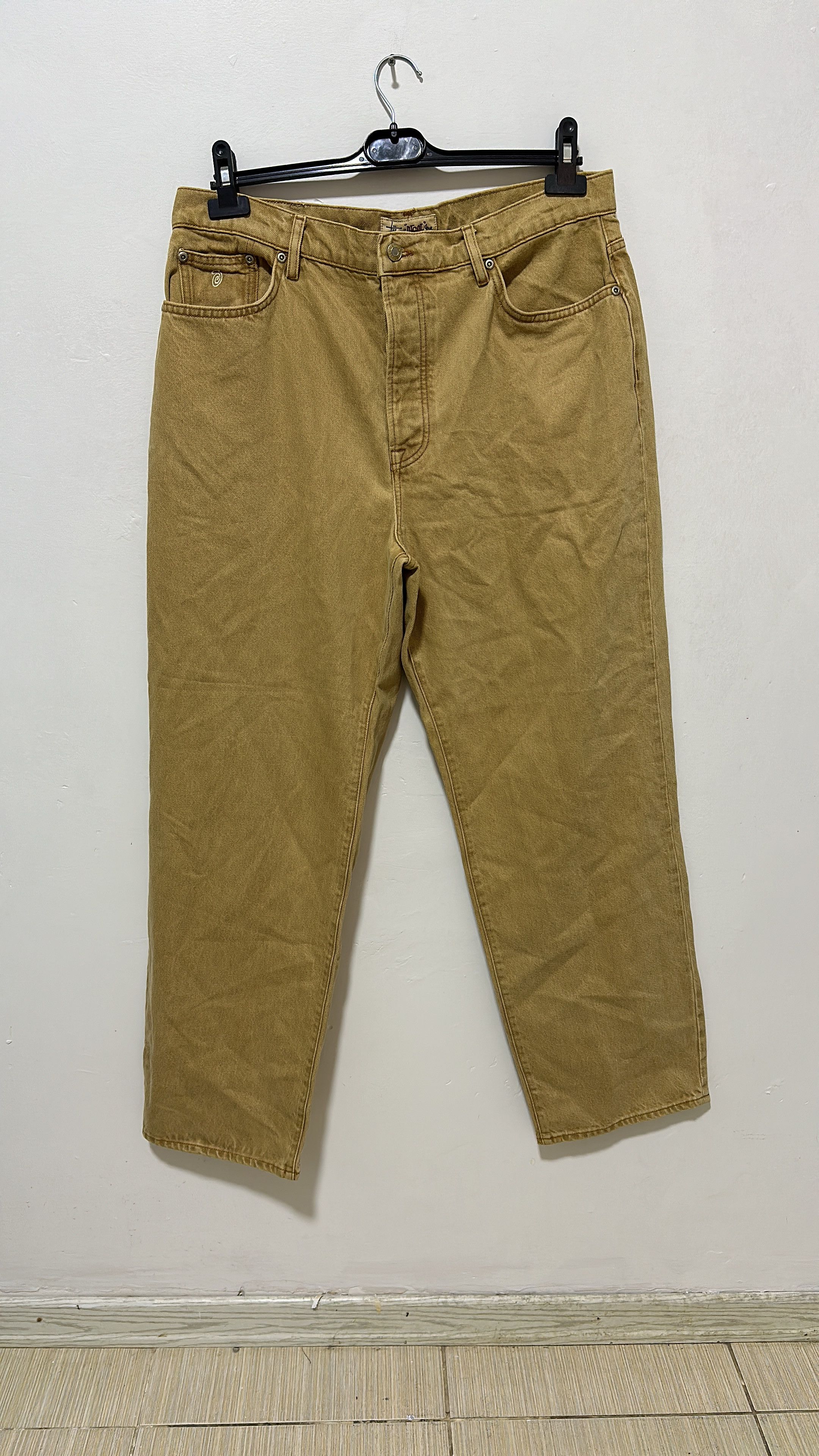 Stussy Stussy Big Ol Jean Denim Sand Size 34 Size US 34 / EU 50 - 1 Thumbnail