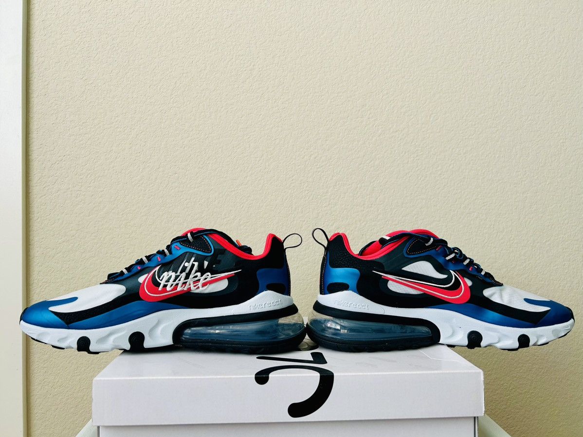 Nike NEW Air Max 270 React ‘Time Capsule’ (Discontinued Design) Size US 10 / EU 43 - 3 Thumbnail
