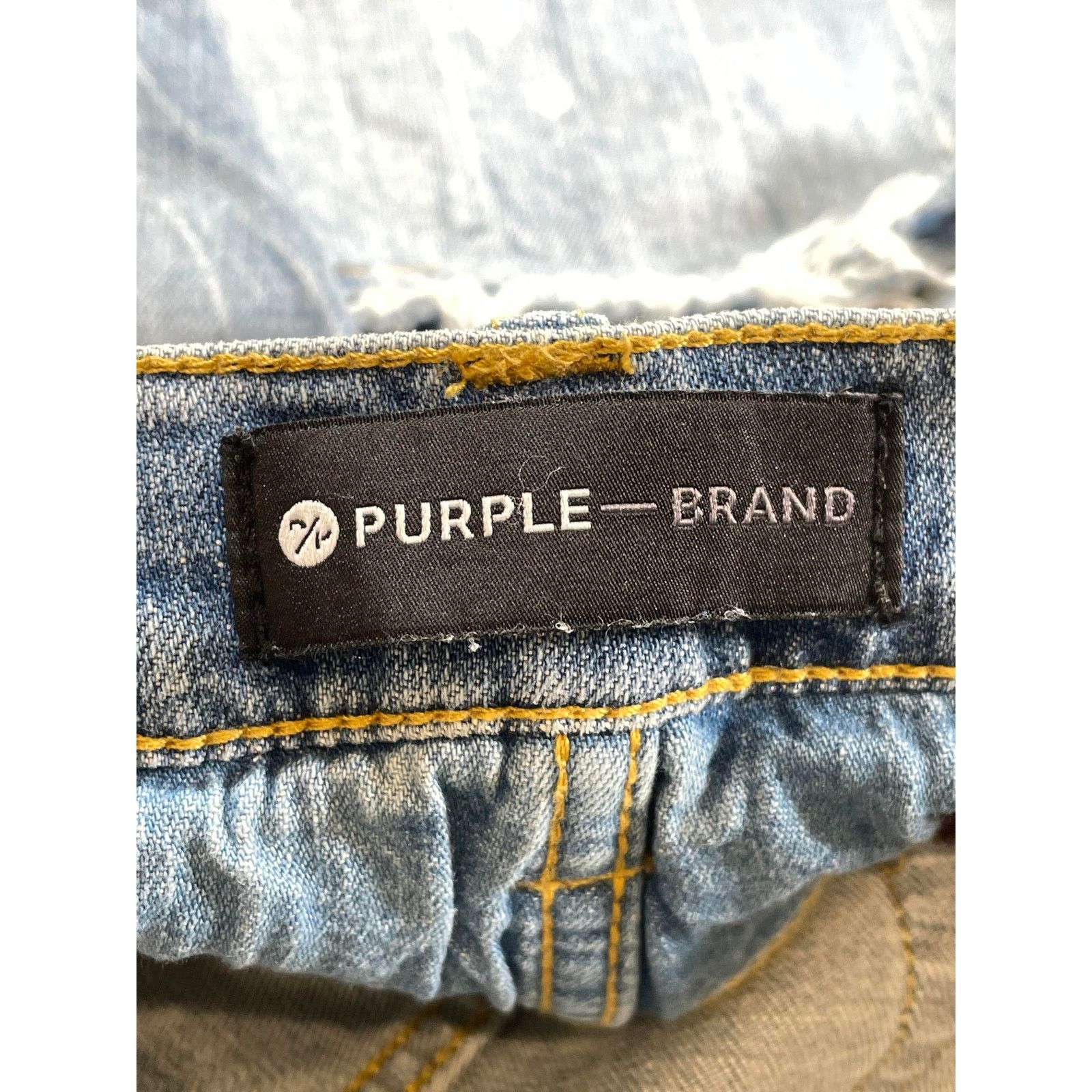 Purple Brand Purple Brand Light Wash Jeans Size US 36 / EU 52 - 4 Thumbnail