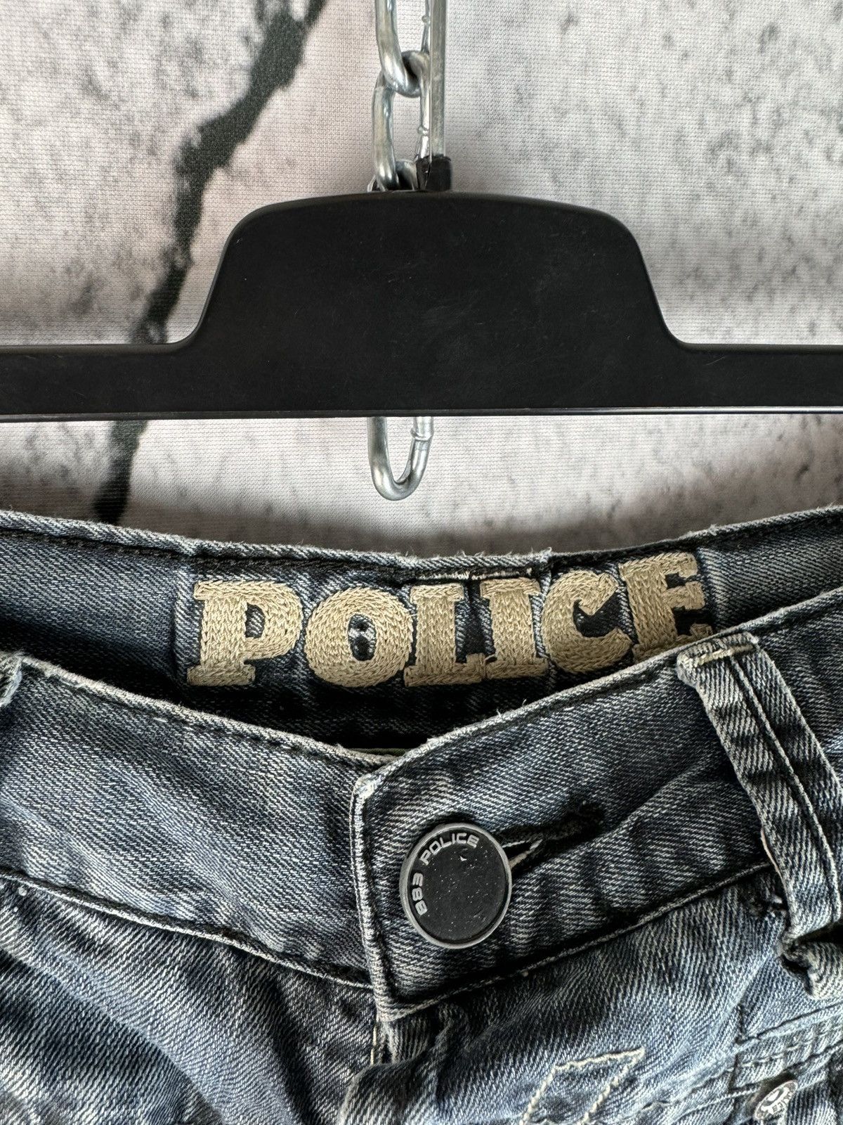 Japanese Brand Multipocket 883 Police Denim Pant AvantGarde Japanese Size US 30 / EU 46 - 3 Thumbnail